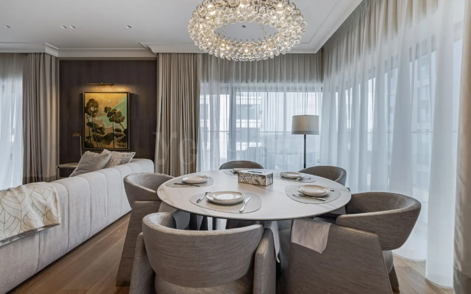 3-комнатная квартира 127,1 м² в ЖК «Вишнёвый сад»