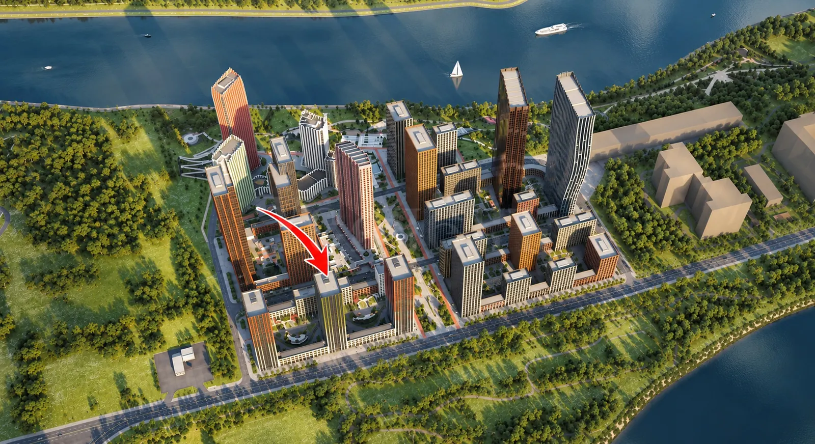 Квартира 21,8 м² в ЖК «Вейв»