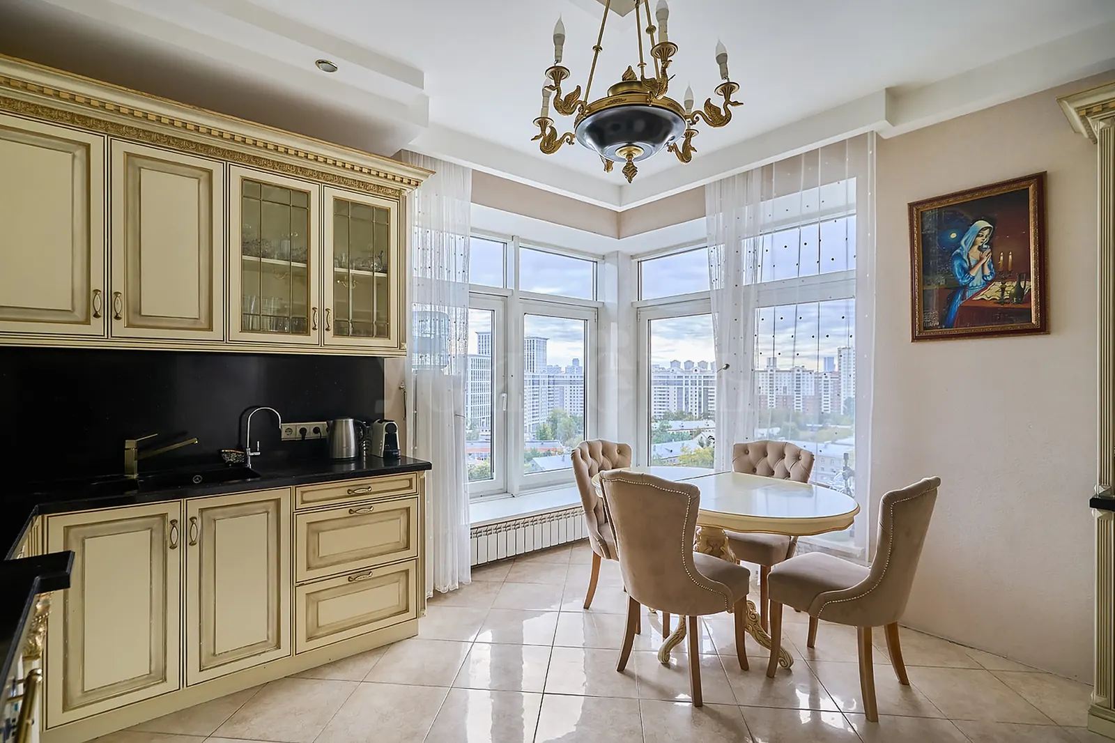 4-комнатная квартира 200,8 м² в ЖК «Триумф-Палас»