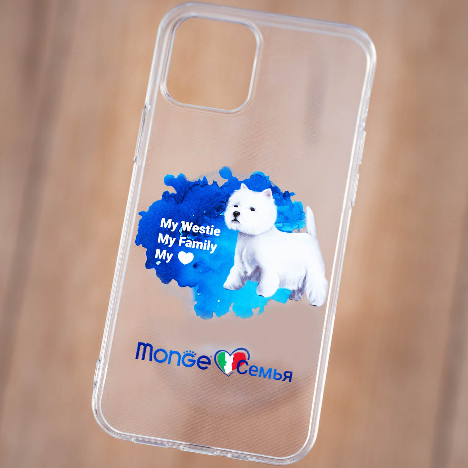 Чехол для телефона Monge семья модель iPhone 13 pro вест хайленд уайт-терьер