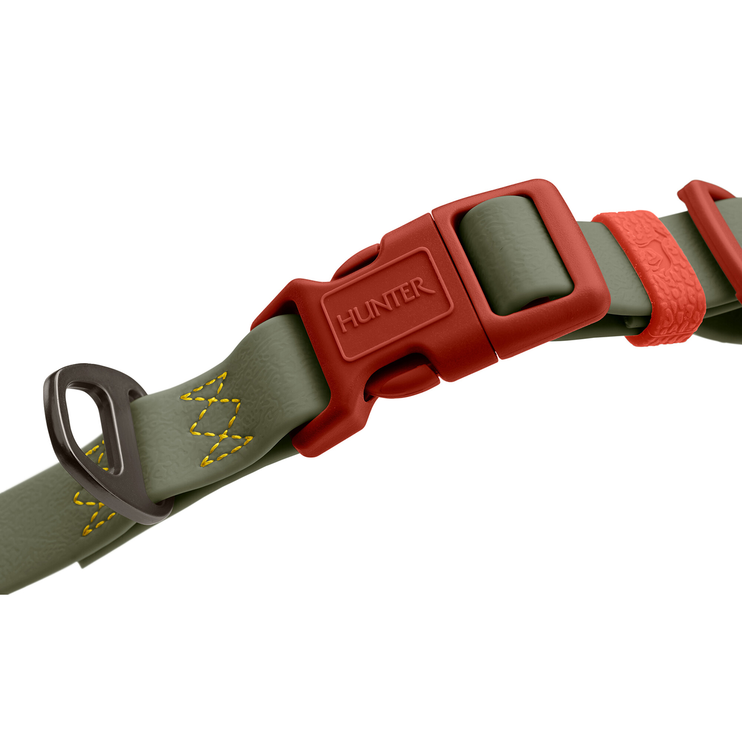 Hunter ошейник для собак Havanna XL (45-65 см), биотановый, хаки