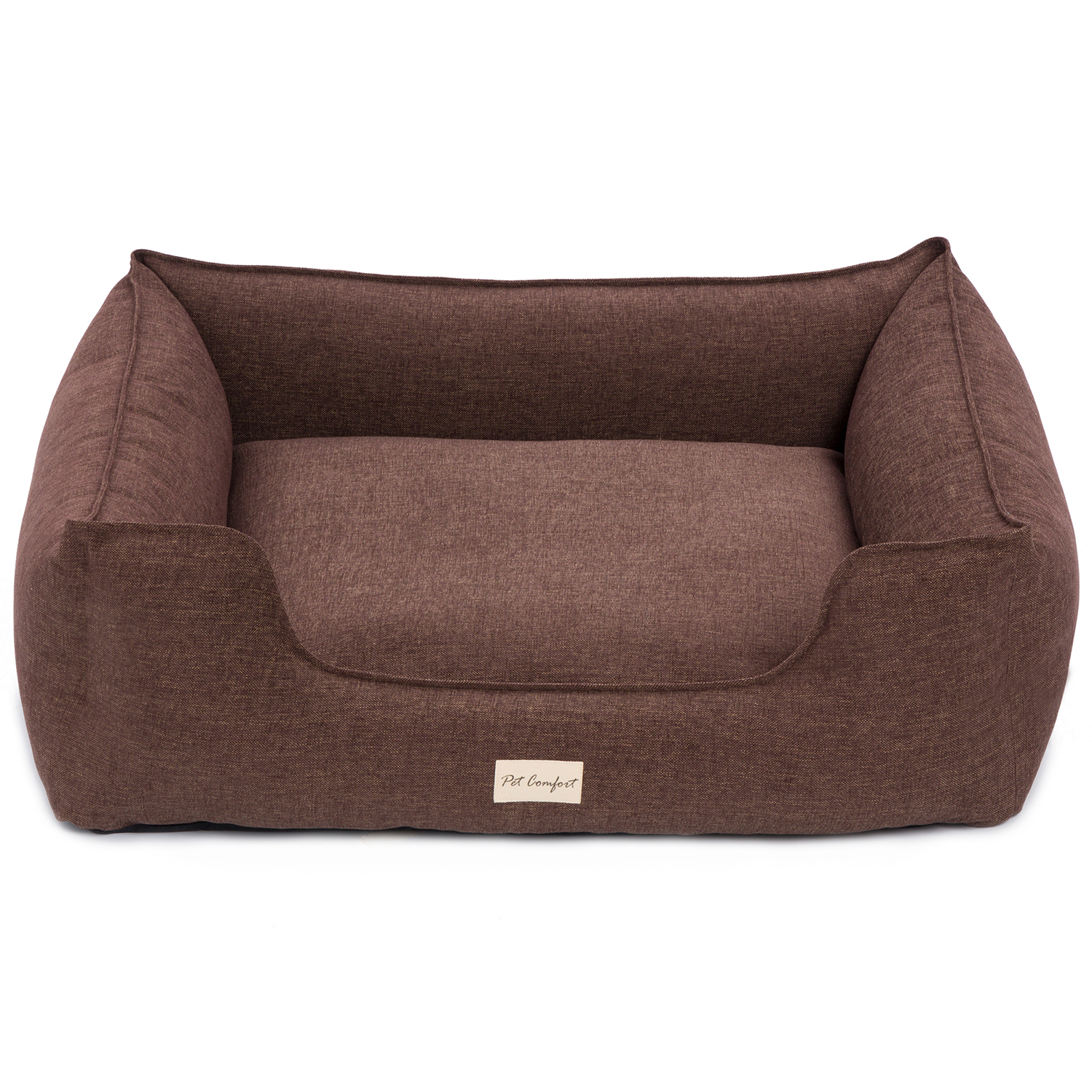 Лежанка Pet Comfort для собак крупных пород, Alpha Mirandus 19, размер L 85х105 см, коричневый СКИДКА 40%