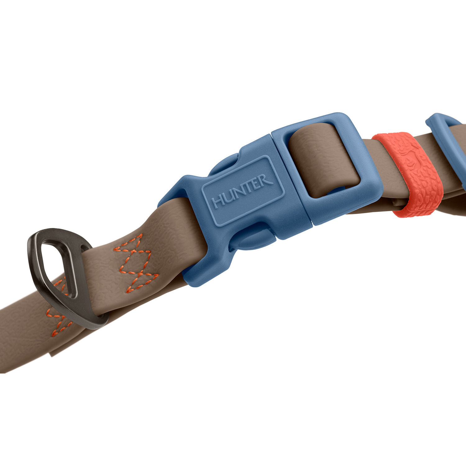 Hunter ошейник для собак Havanna L (40-55 см), биотановый, дымчатый серый