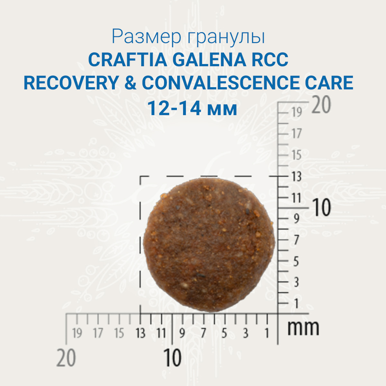 Ветеринарная диета CRAFTIA GALENA DOG RECOVERY&CONVALESCENCE CARE РекавериэндКонвалесенс для собак поддержка в период восстановления и реабилитаци 10к