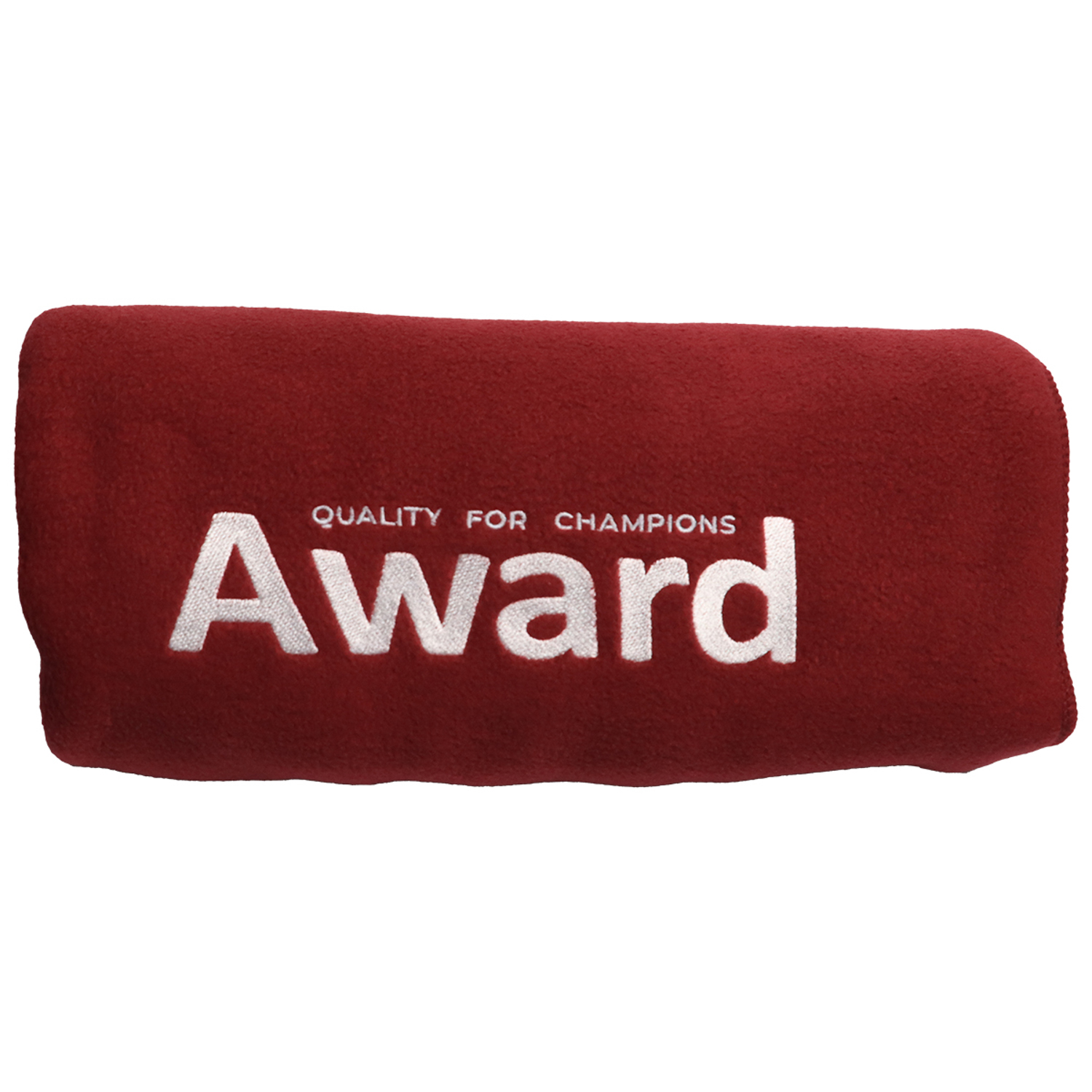 Award плед флисовый 100*140 см с вышивкой логотипа