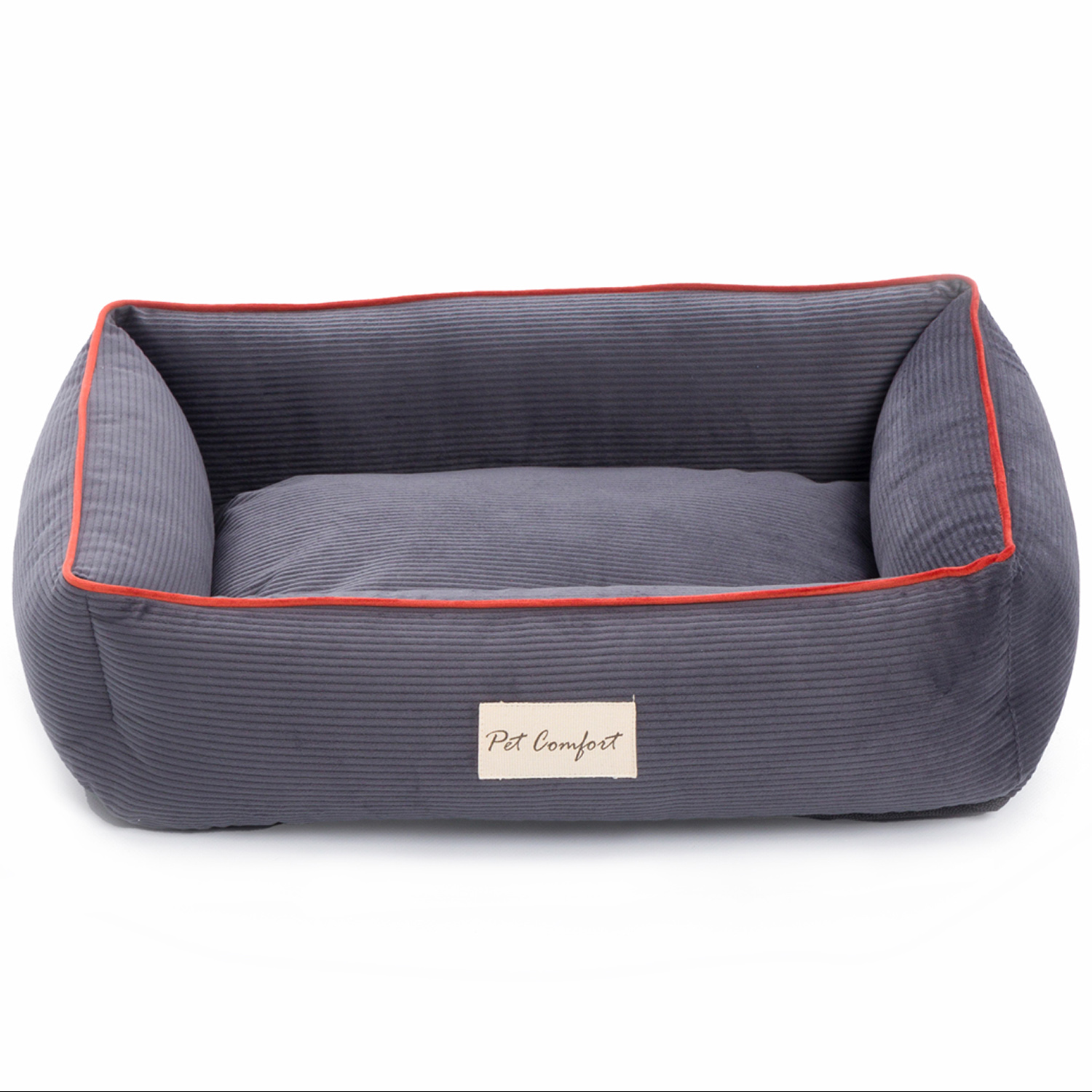 Лежанка Pet Comfort для кошек и собак миниатюрных пород, Golf Vita 01, размер XS 45х55 см, серый СКИДКА 40%