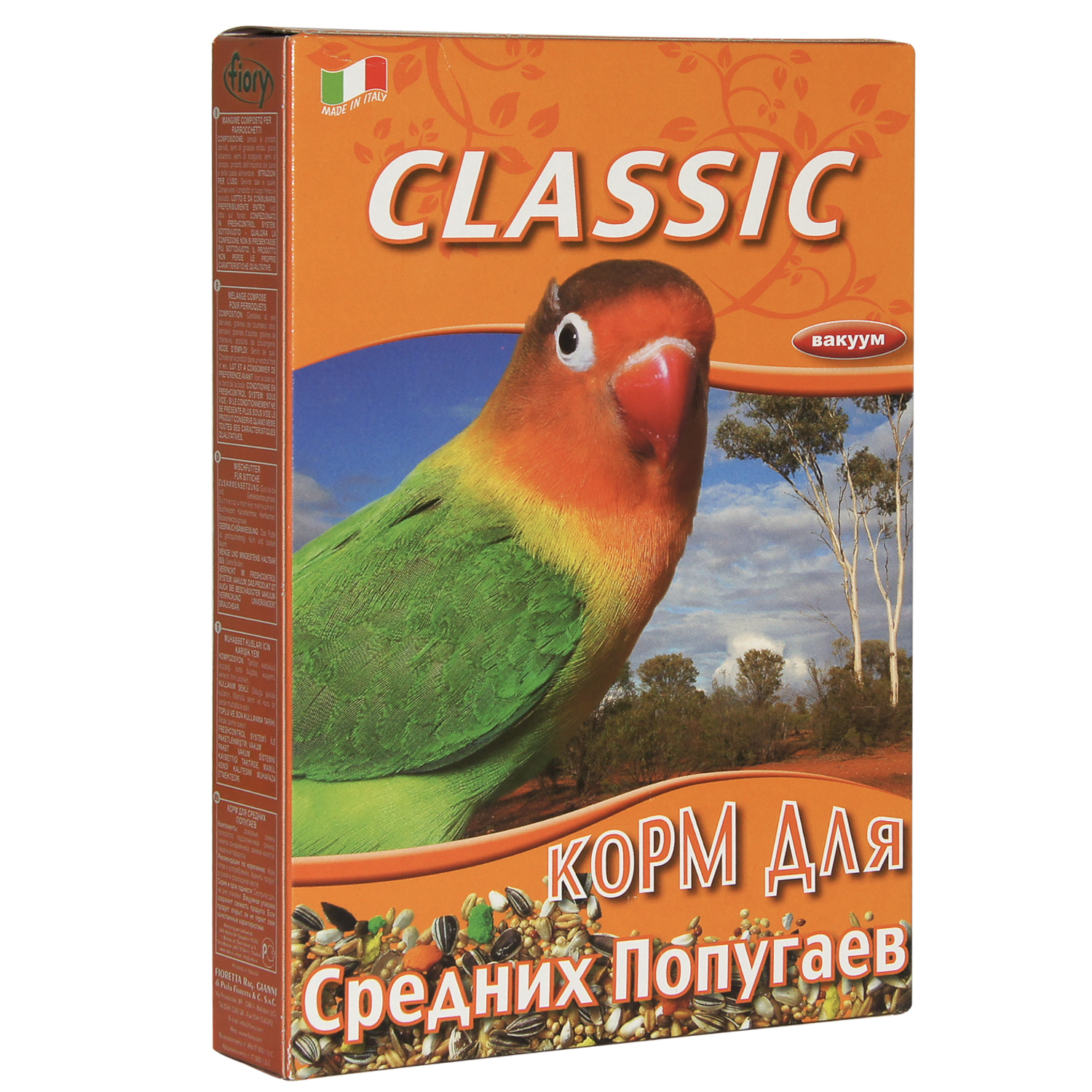 FIORY корм для средних попугаев Classic 400 г