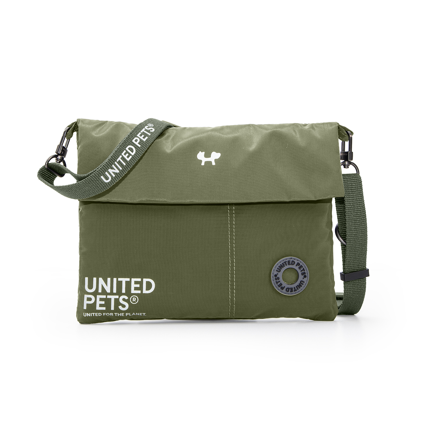 Сумка для прогулки с питомцем United Pets Citylife 23 x 16 см, хаки