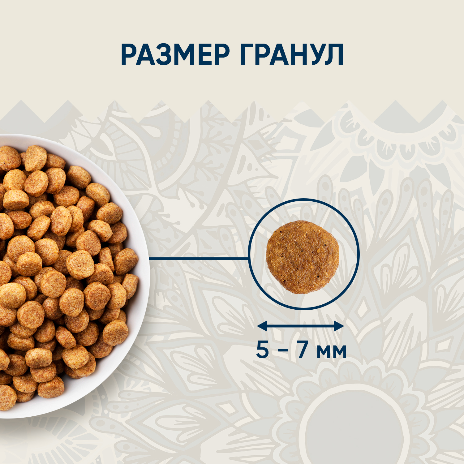 Сухой корм VIDA NATIVA для взрослых собак миниатюрных и мелких пород из курицы с черникой 800 г