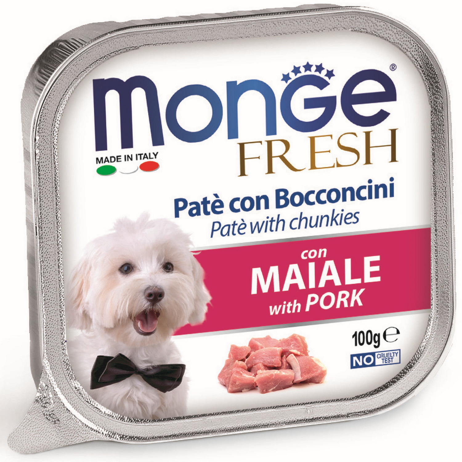 Monge Dog Fresh консервы для собак свинина100г