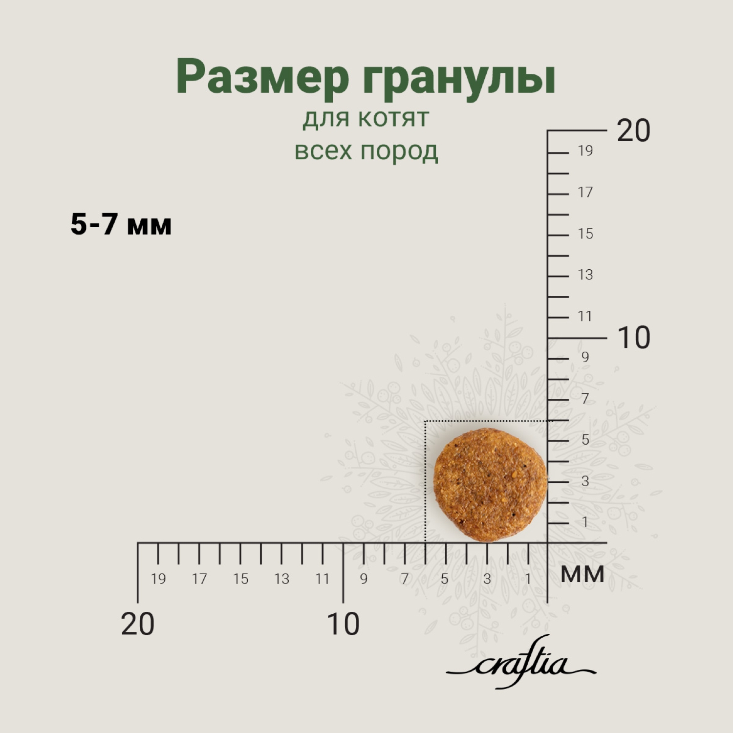 Сухой корм CRAFTIA HARMONA для котят из курицы и рыбы 1,4 кг