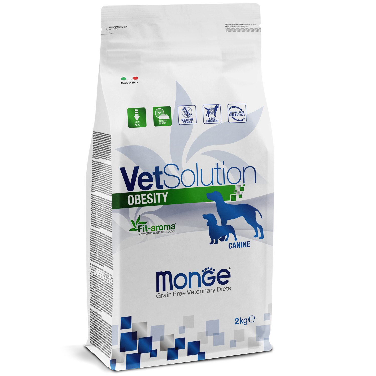 Ветеринарная диета Monge VetSolution Dog Obesity Обесити диета для собак при избыточном весе 2 кг