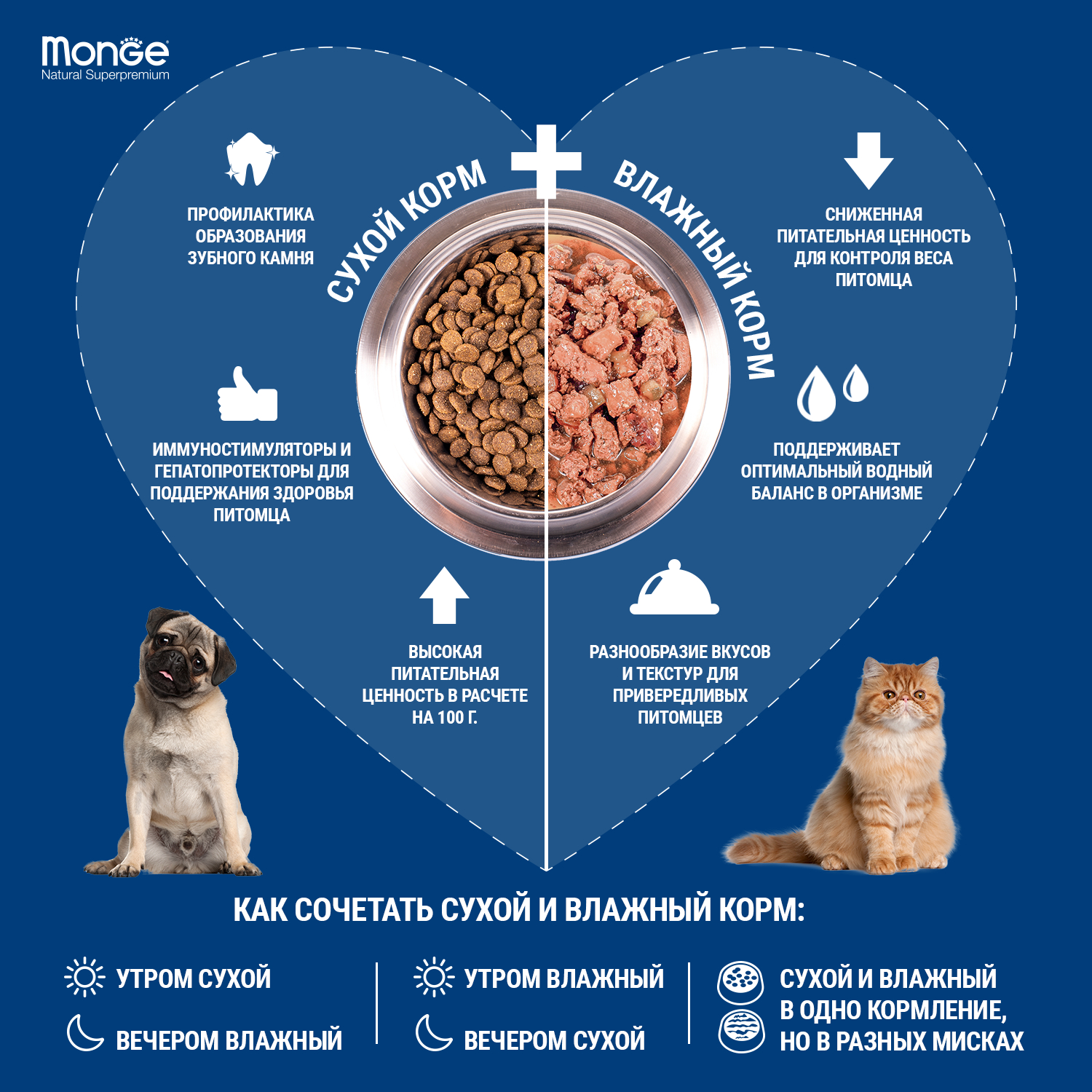 Сухой корм Monge Cat Daily Line Urinary для кошек, для профилактики МКБ, с курицей 400 г
