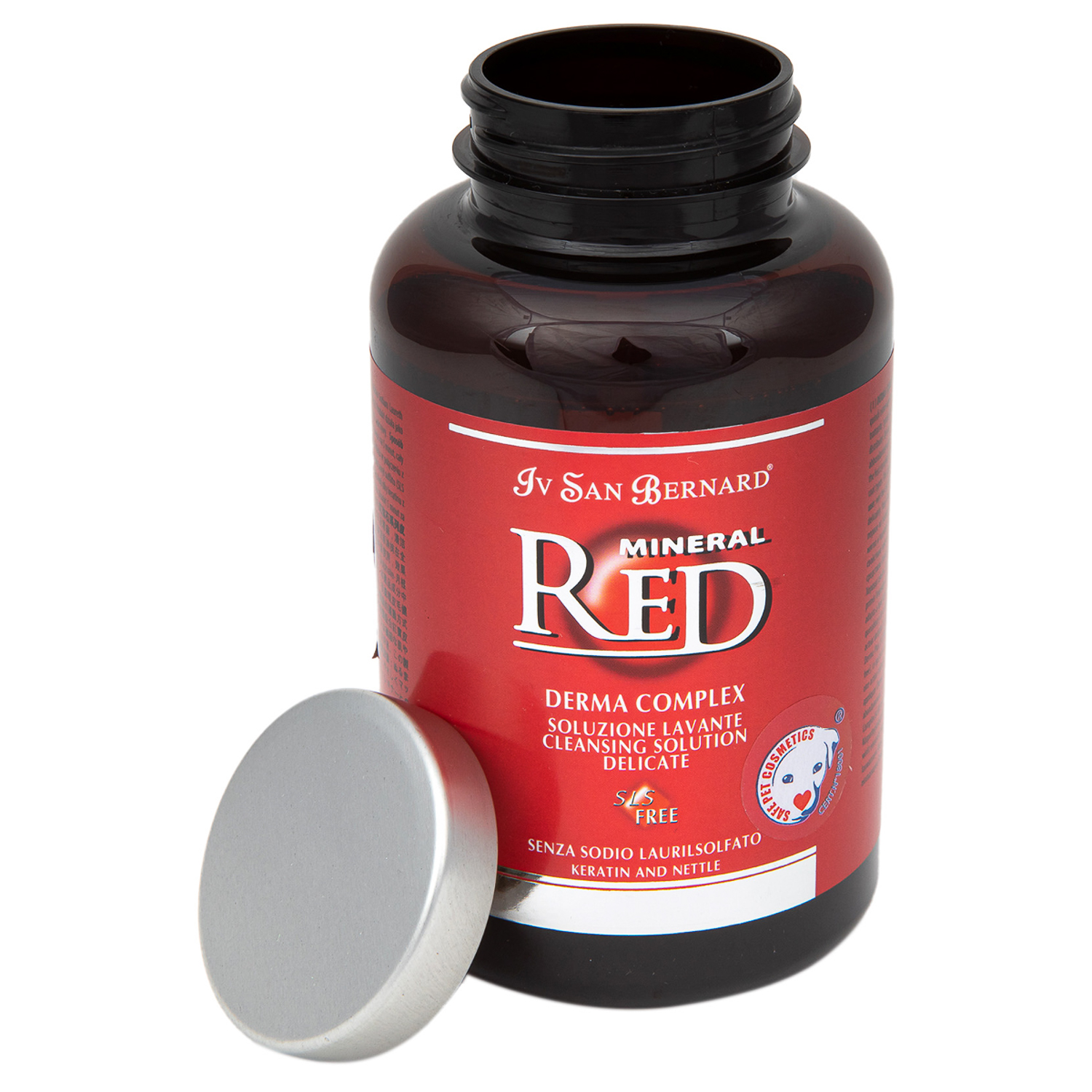 ISB Mineral Red Derma Complex дерматологический шампунь с кератином без лаурилсульфата 300 мл