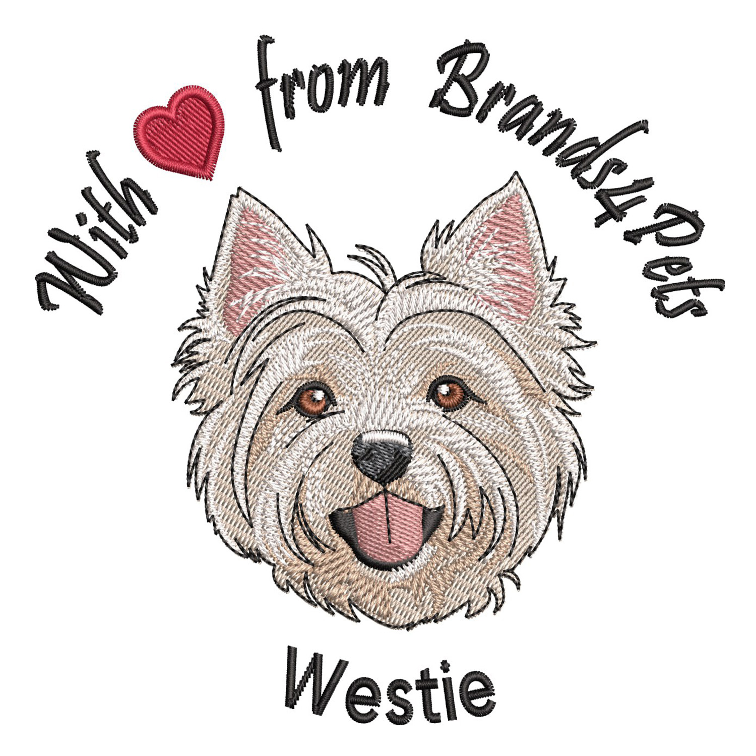 Породный мерч Brands4Pets футболка — вестик L