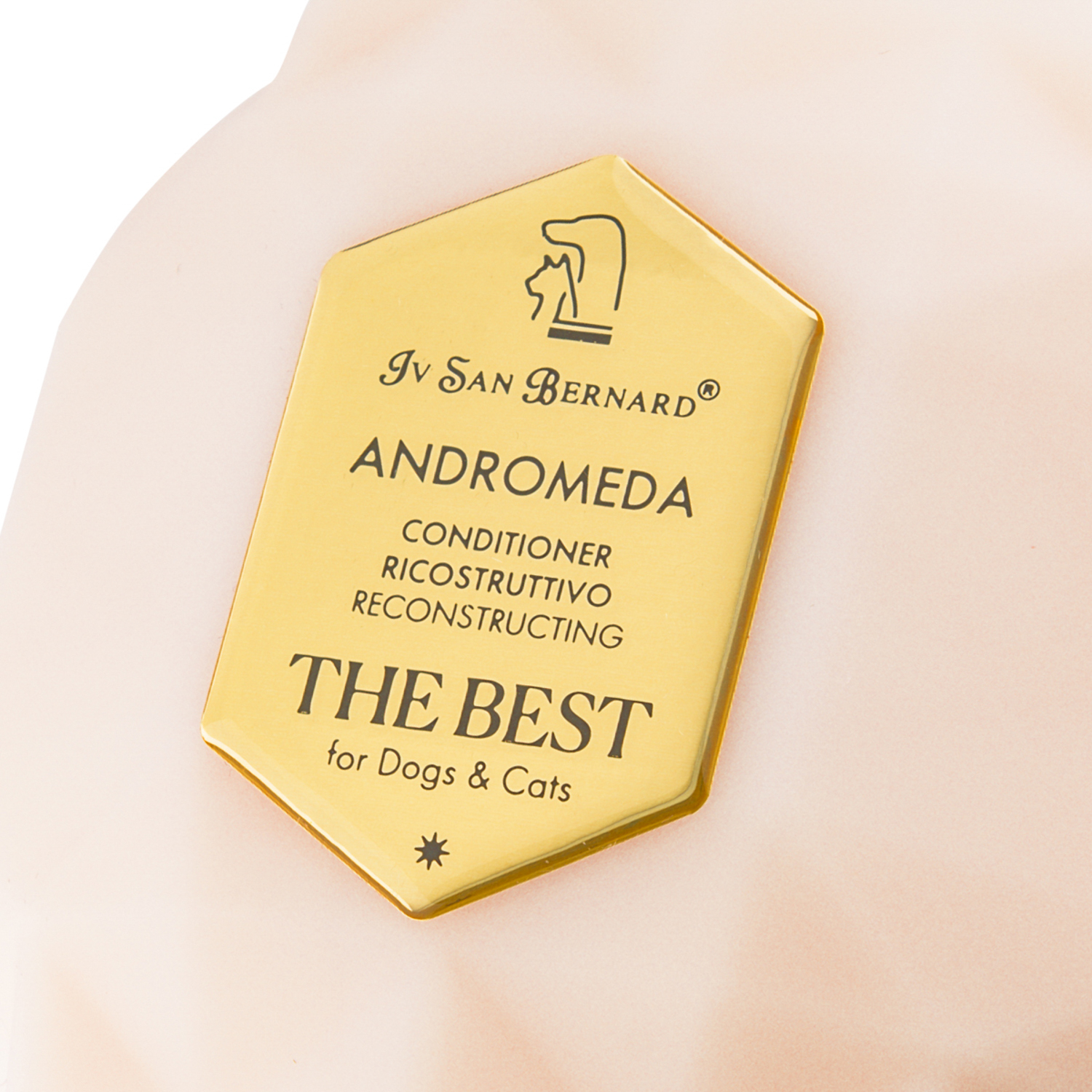 ISB The Best line Andromeda Кондиционер для выпадающей шерсти и чувствительной кожи с экстрактом шиповника 500 мл