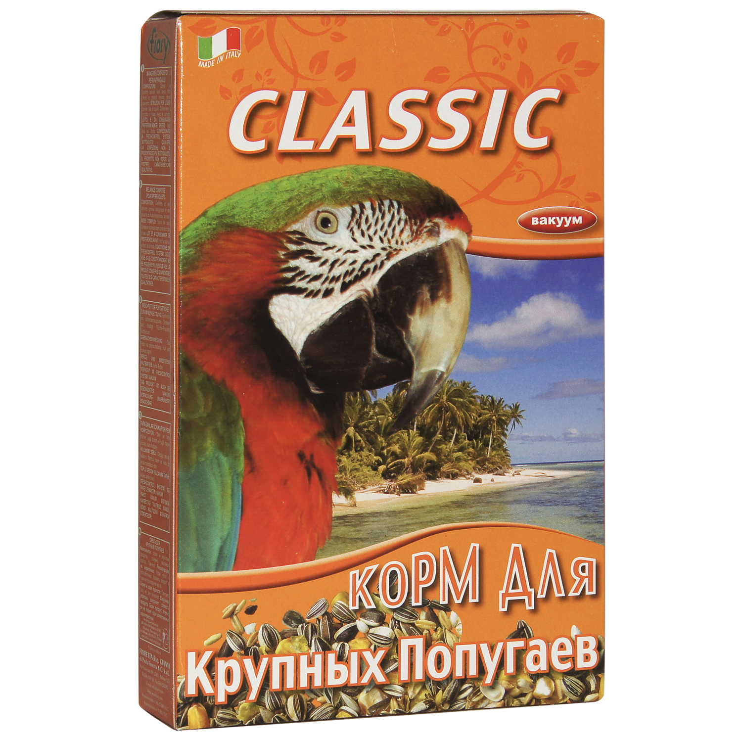 FIORY корм для крупных попугаев Classic 600 г