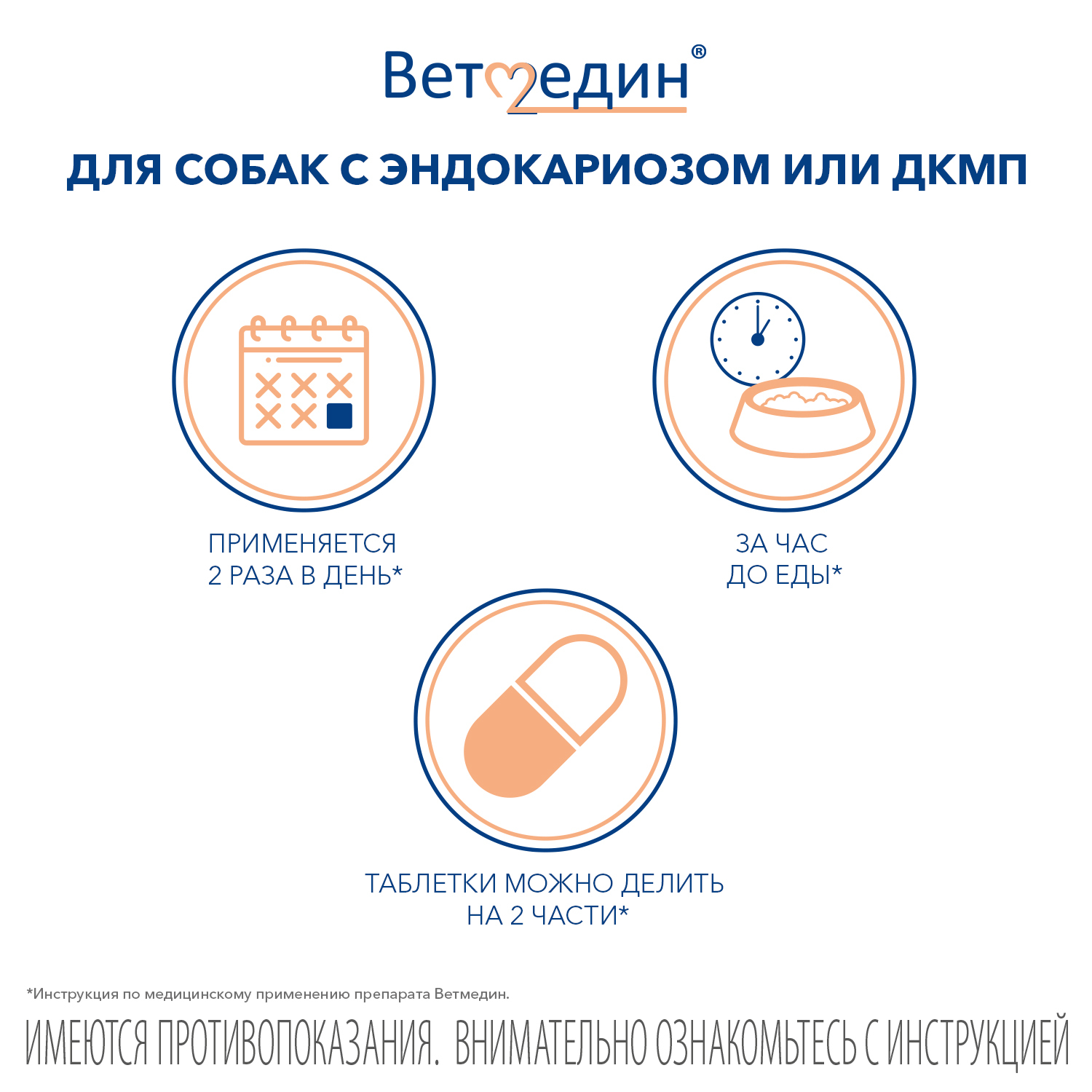 BI Ветмедин® S 5 мг – жевательные таблетки для лечения сердечной недостаточности у собак, 50 таб.