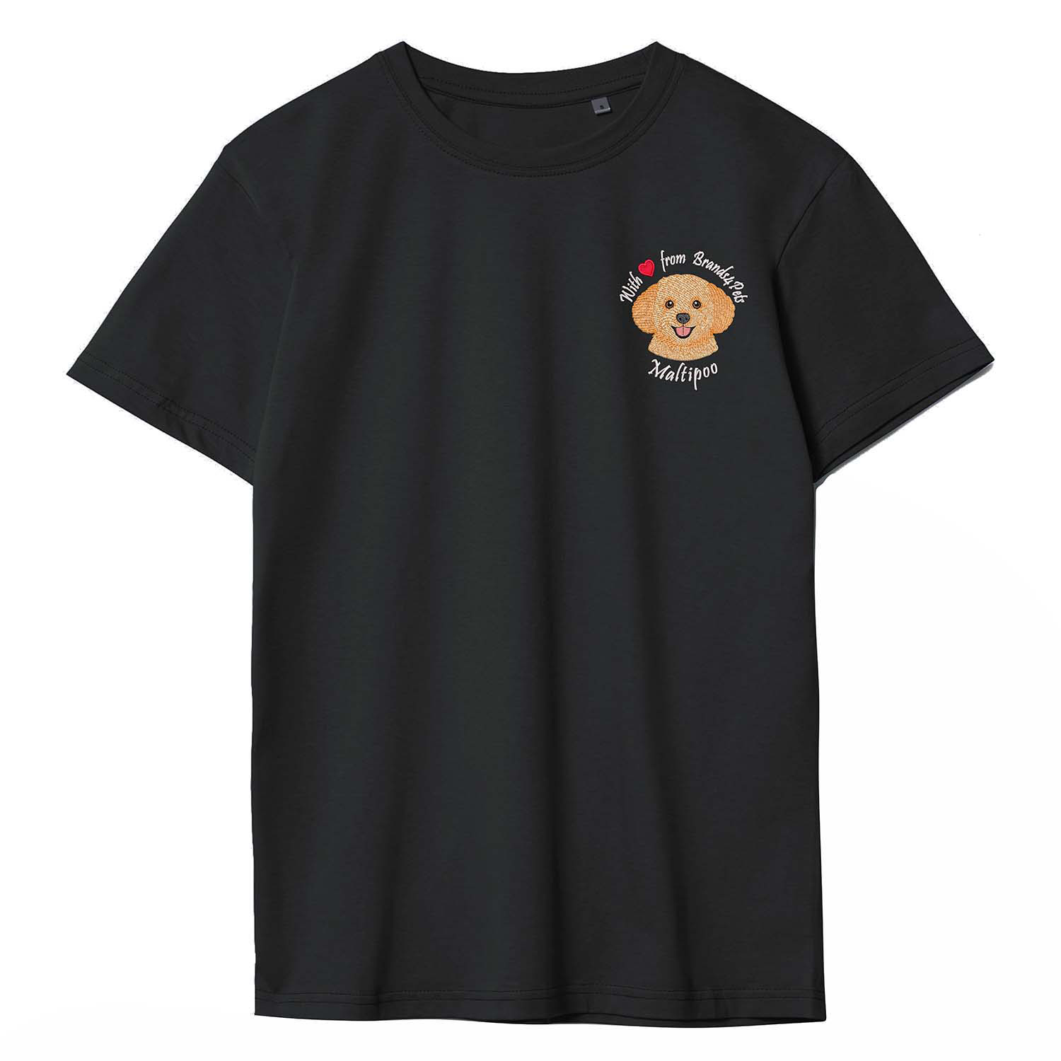 Породный мерч Brands4Pets футболка — мальтипу S