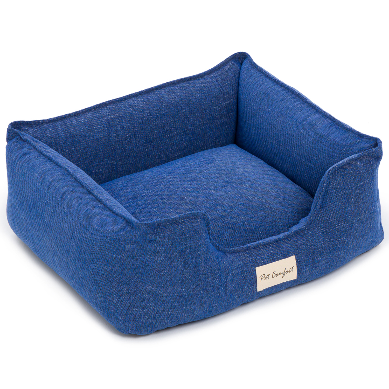 Лежанка Pet Comfort для кошек и собак мелких пород, Alpha Mirandus 38 размер S 50х60 см, синий СКИДКА 40%