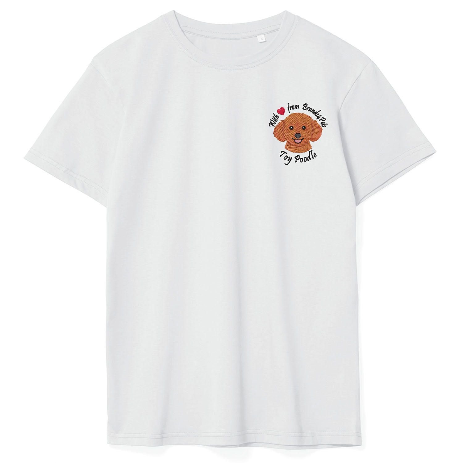 Породный мерч Brands4Pets футболка — той-пудель L