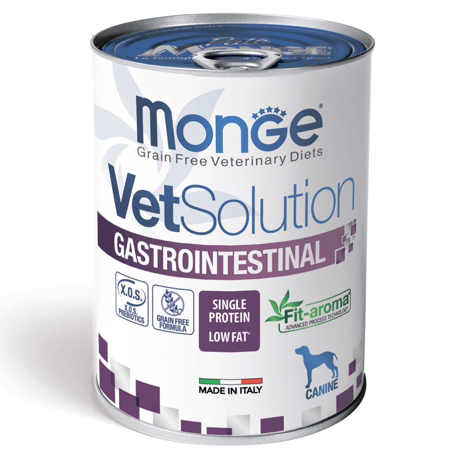 Ветеринарная диета Monge VetSolution Dog Gastrointestinal Гастроинтестинал для собак при заболеваниях ЖКТ 400 г
