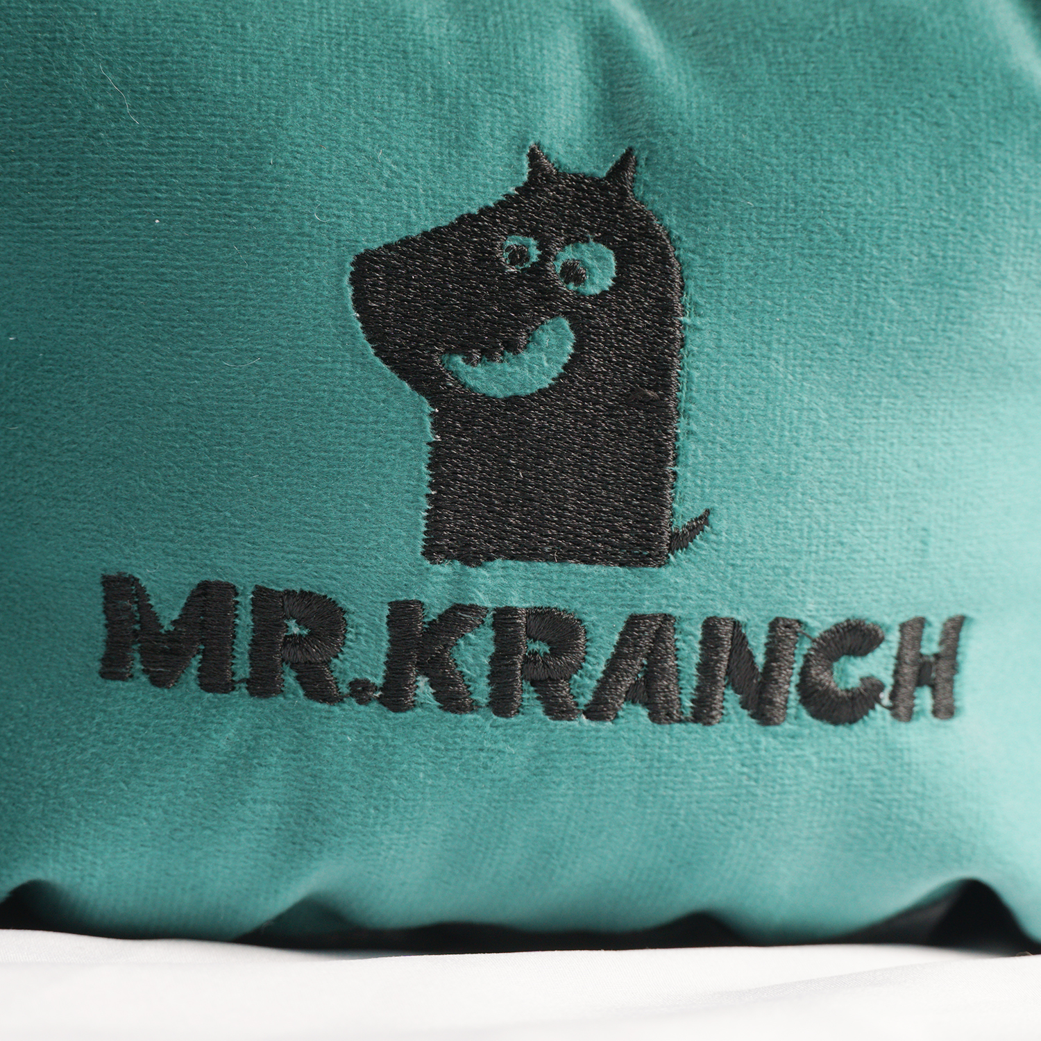 Лежанка Mr.Kranch HoReCa для собак круглая размер 50х40х20см изумрудная