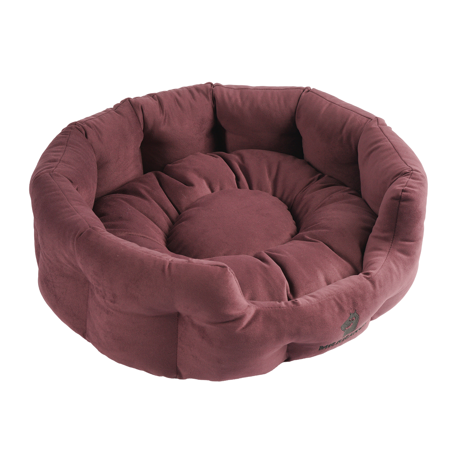 Лежанка Mr.Kranch HoReCa для собак круглая размер 60х50х21см виноградная