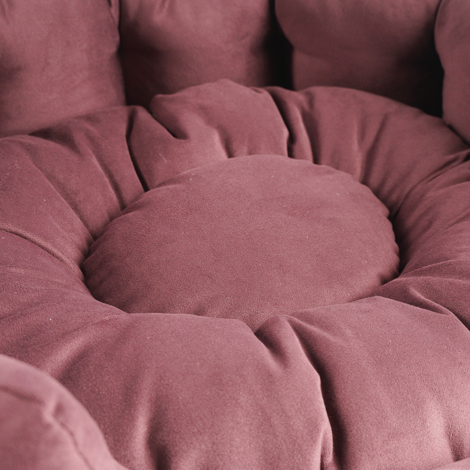 Лежанка Mr.Kranch HoReCa для собак круглая размер 60х50х21см виноградная