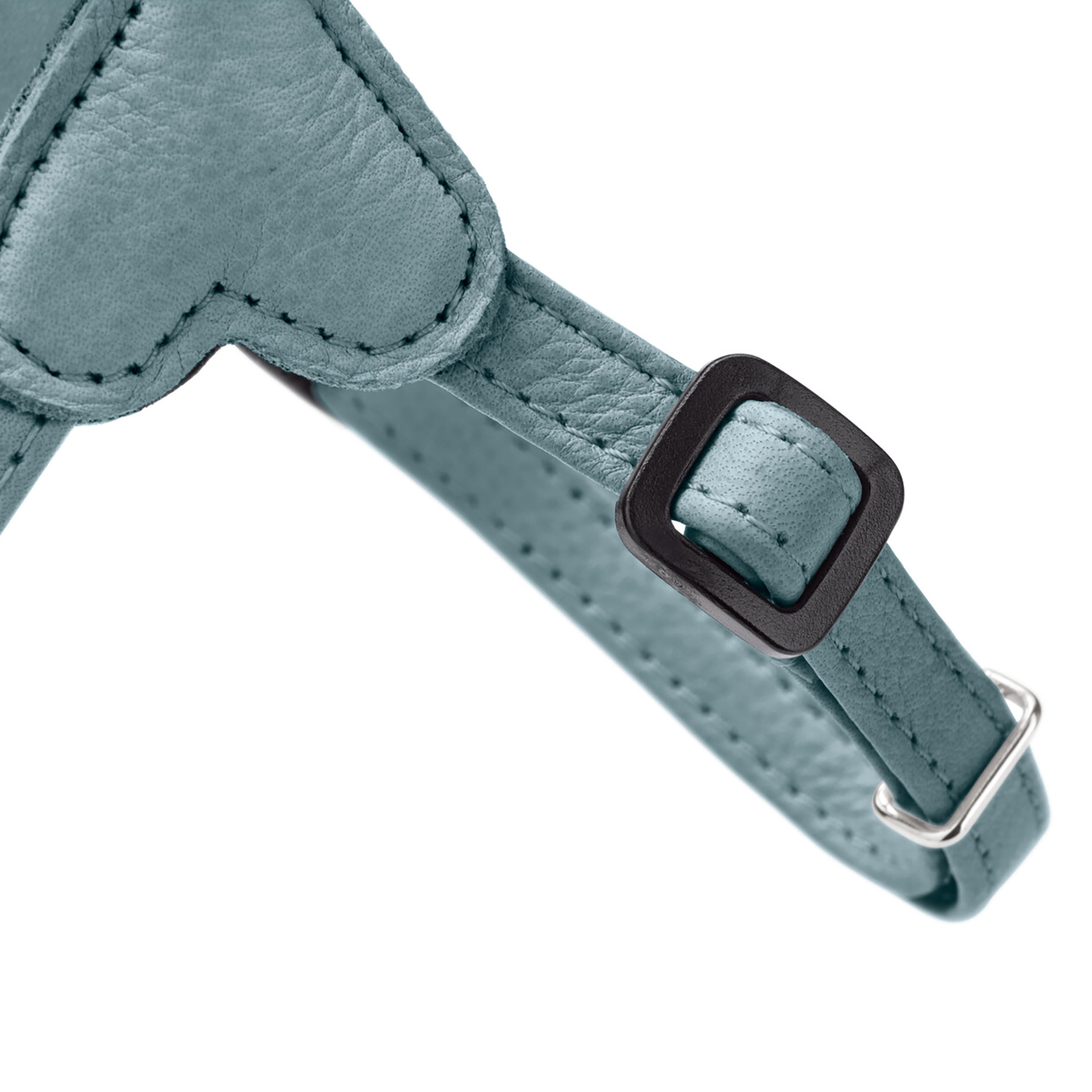 Hunter шлейка для собак Soho Mini XXS-XS (28-34 см), натуральная кожа, голубая