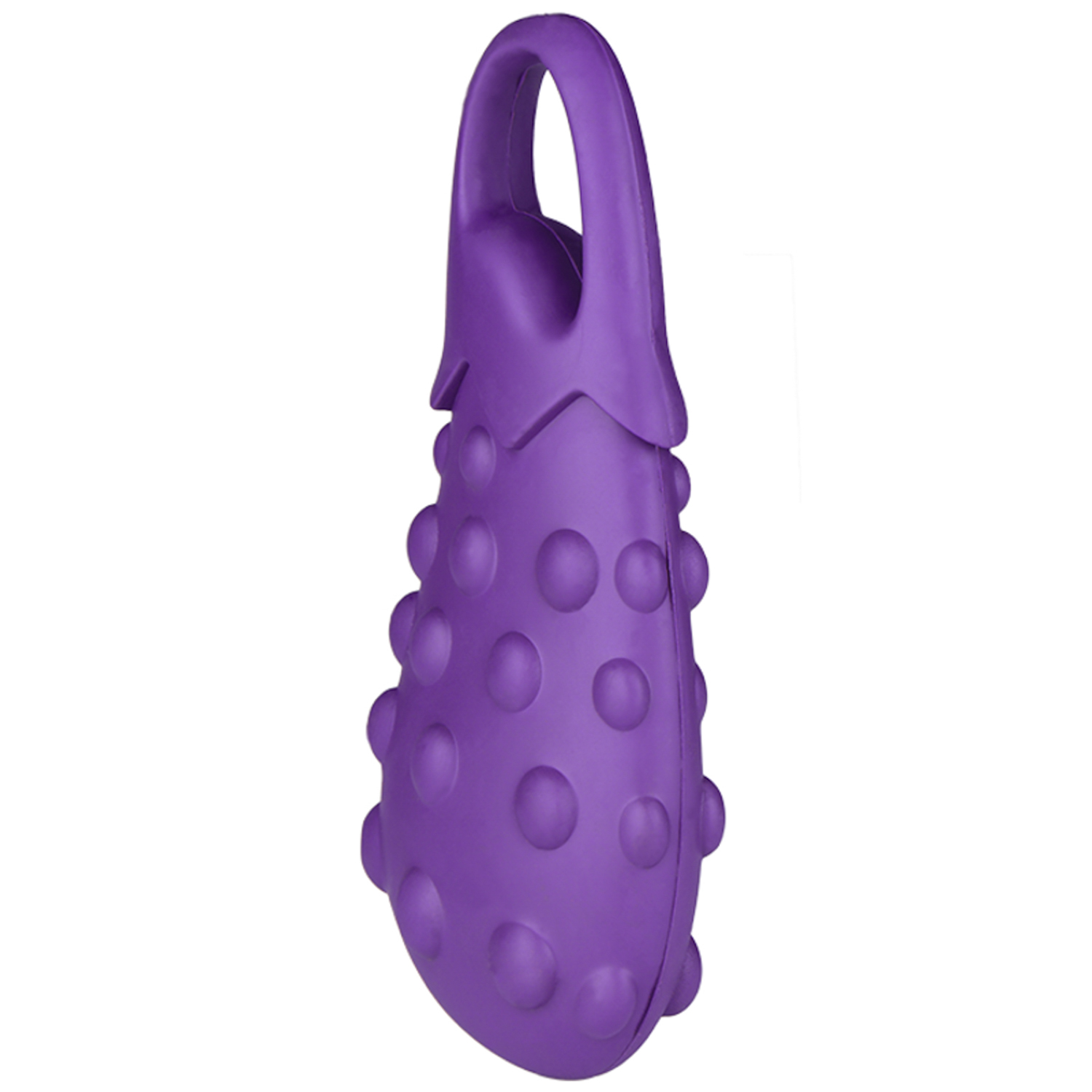Игрушка Mr.Kranch для собак Баклажан 17 см фиолетовая с ароматом сливок