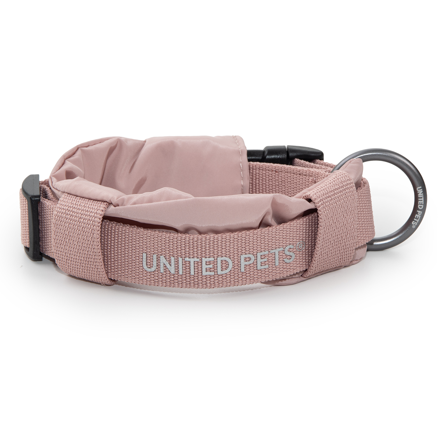 Ошейник United Pets с мягкой подкладкой для собак Citylife M 20 x 35-50 см пыльная роза Ошейник United Pets с мягкой подкладкой для собак Citylife M 20 x 35-50 см пыльная роза