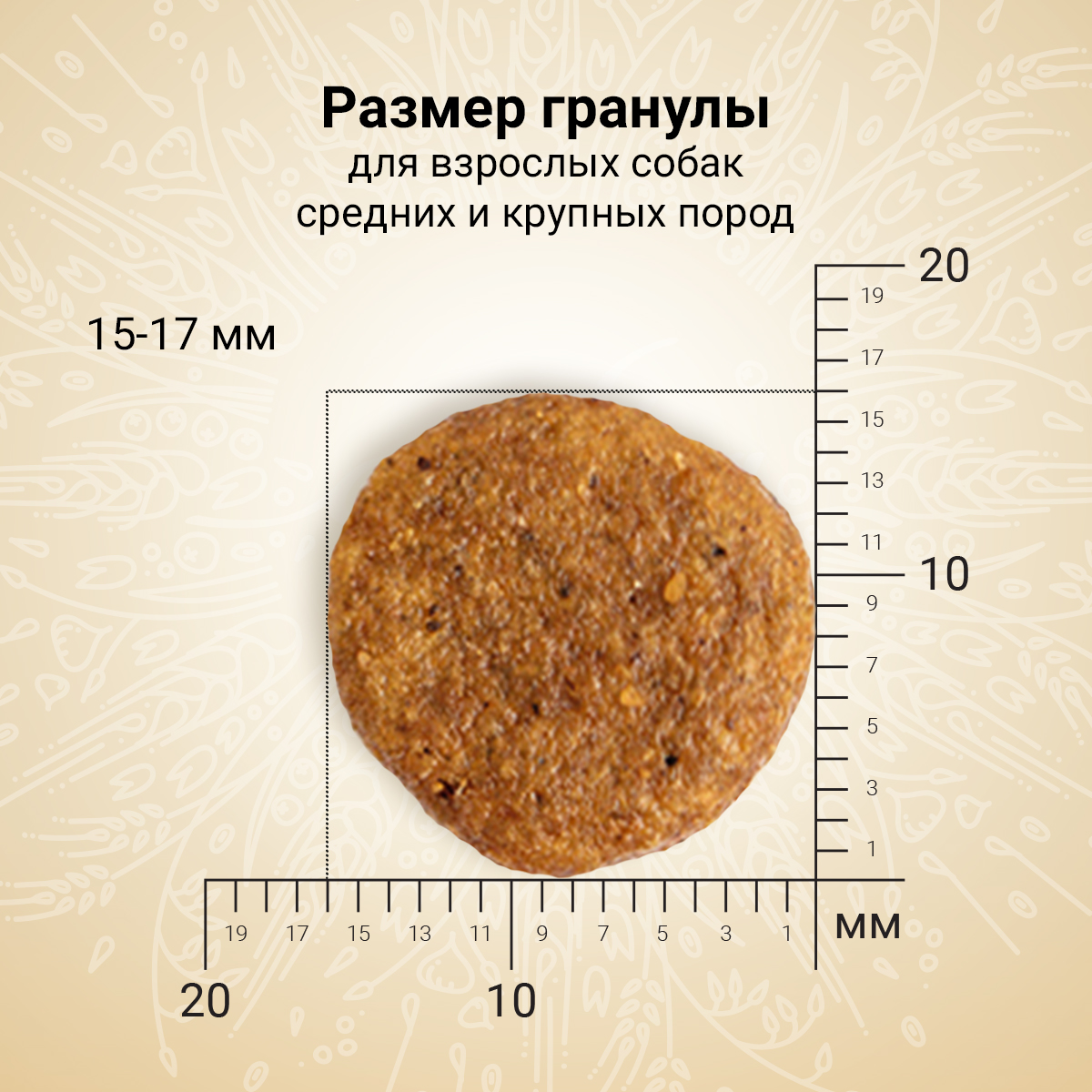 Сухой корм CRAFTIA NATURA для взрослых собак средних и крупных пород из лосося и сельди 10 кг