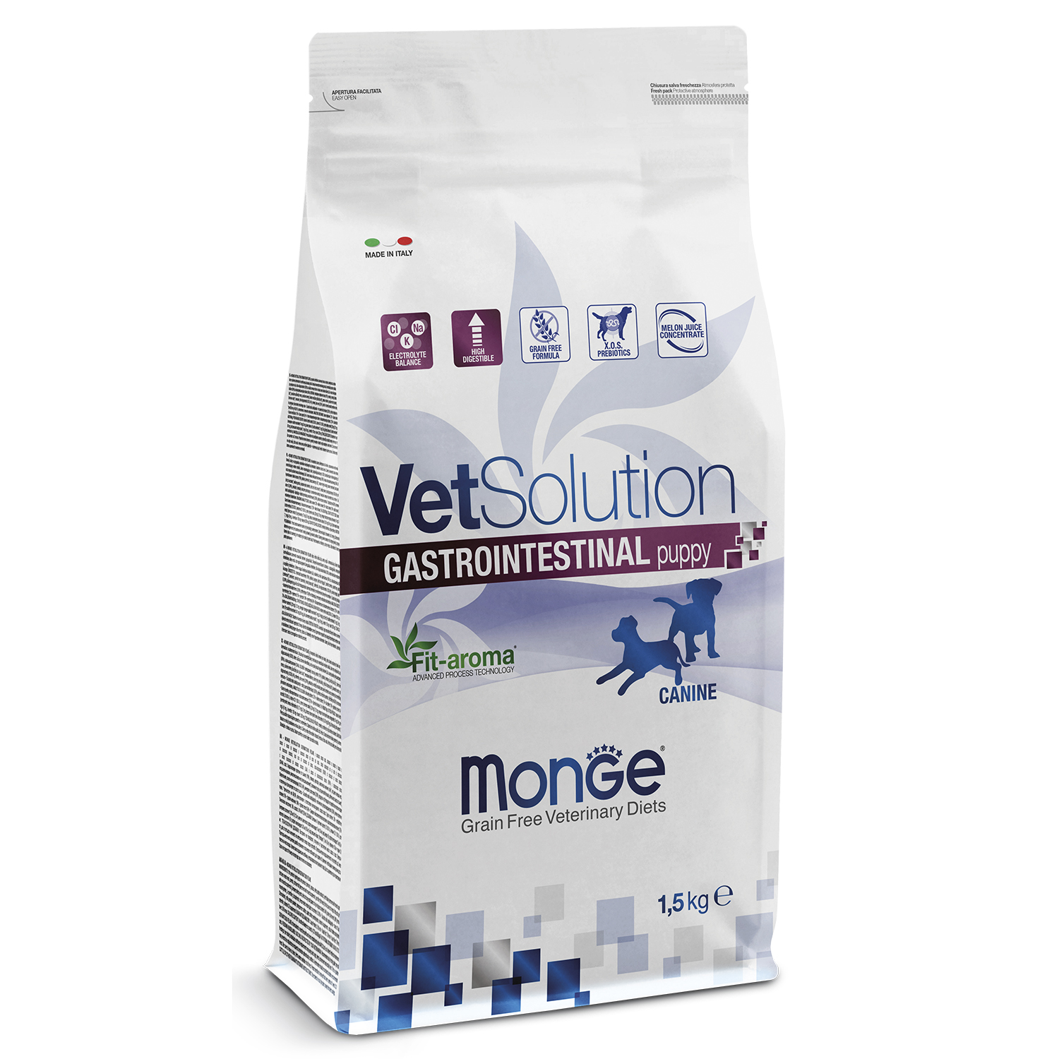 Диетический корм Monge VetSolution Dog Gastrointestinal Гастроинтестинал для щенков 1,5 кг