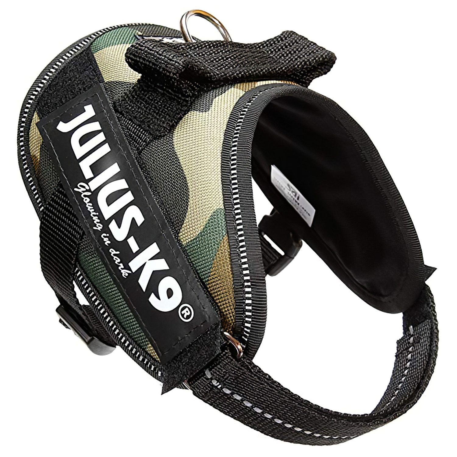 JULIUS-K9 шлейка для собак IDC®-Powerharness Mini-Mini (40-53см/ 4-7кг), камуфляж JULIUS-K9 шлейка для собак IDC®-Powerharness Mini-Mini (40-53см/ 4-7кг), камуфляж