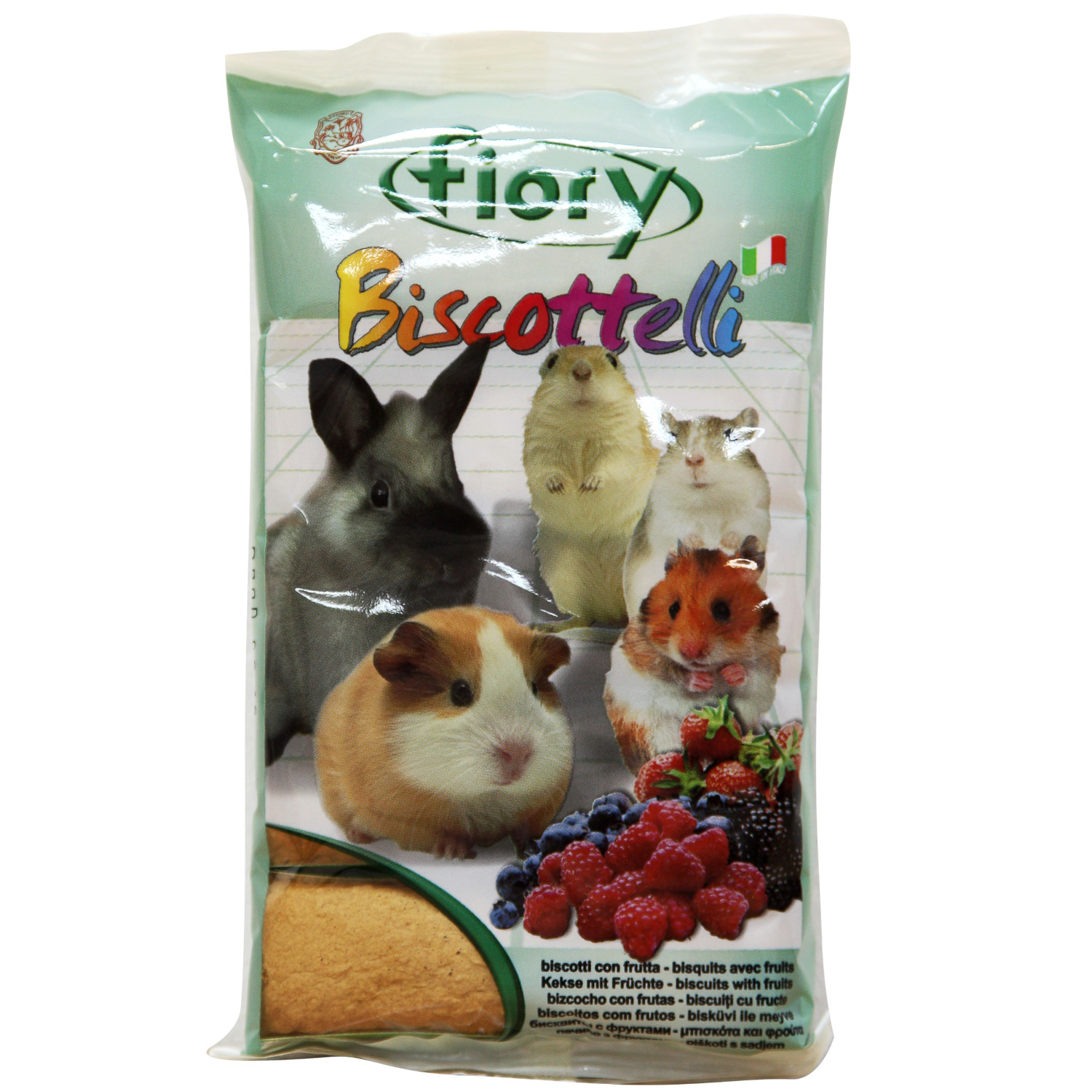 FIORY бисквиты для грызунов Biscottelli с ягодами 35 г