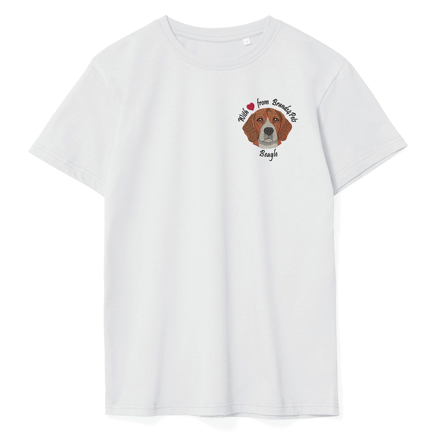 Породный мерч Brands4Pets футболка — бигли S