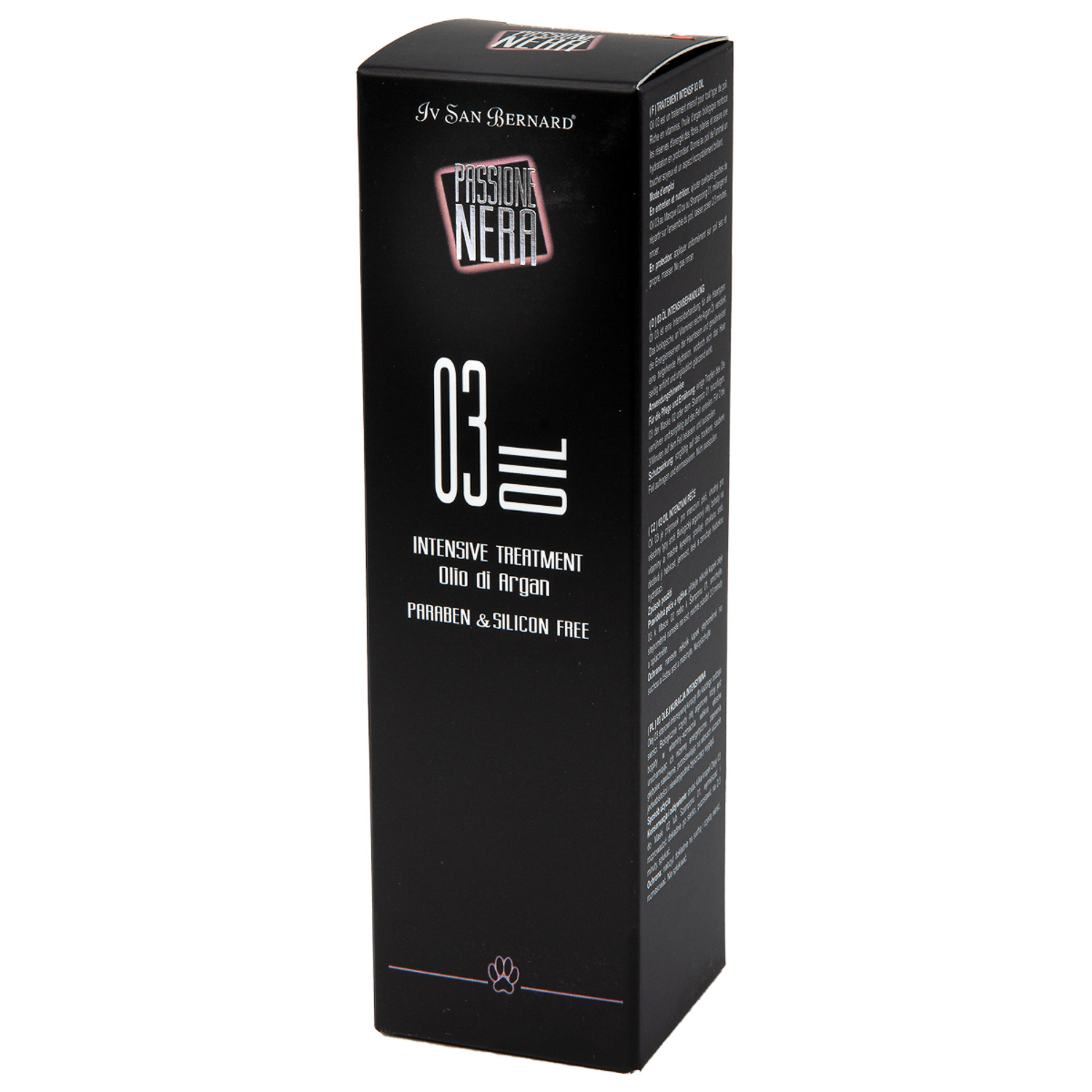 ISB Black Passion 03 Аргановое масло для интенсивного восстановления и лечение для всех типов шерсти 100 мл