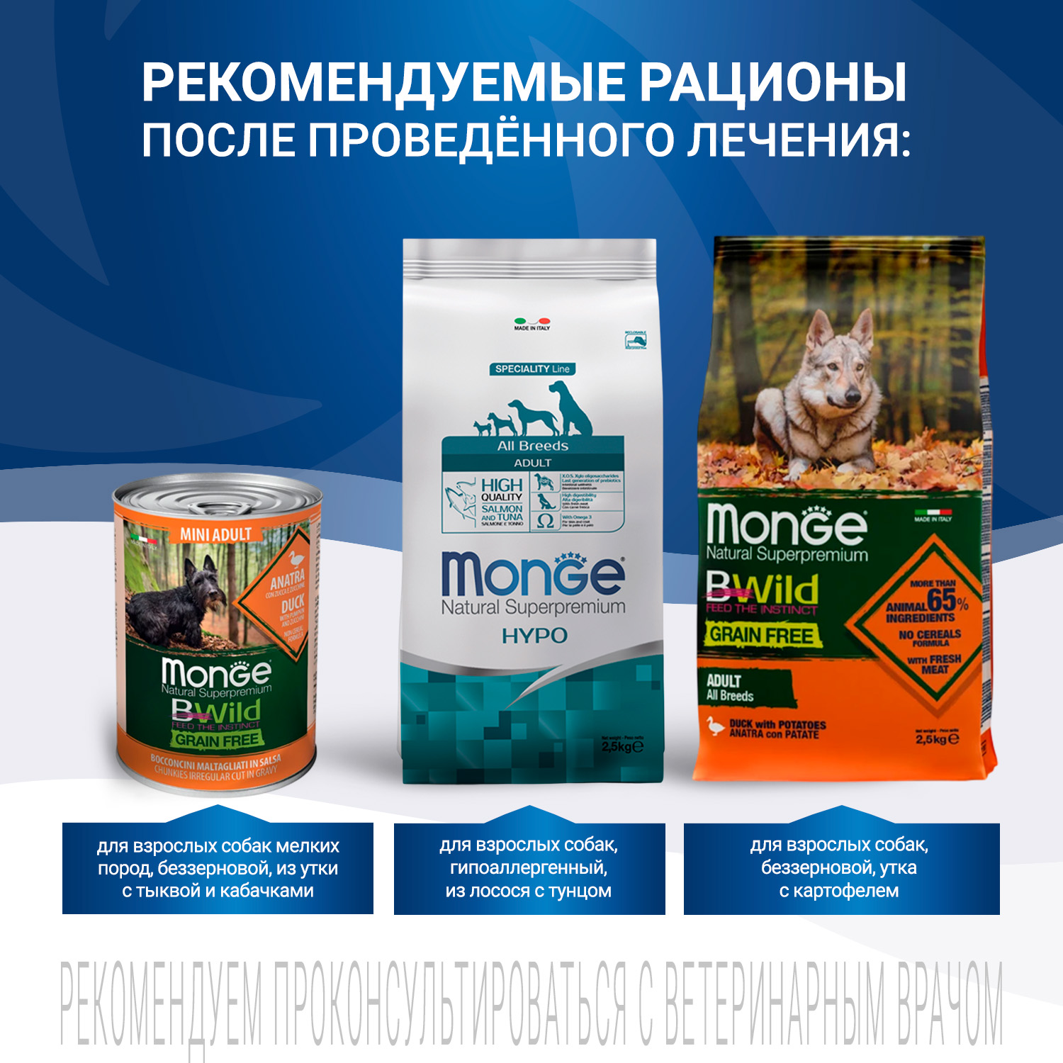 Диетический корм Monge VetSolution Dog Joint Mobility Джоинт Мобилити для собак и щенков при заболеваниях суставов 12 кг