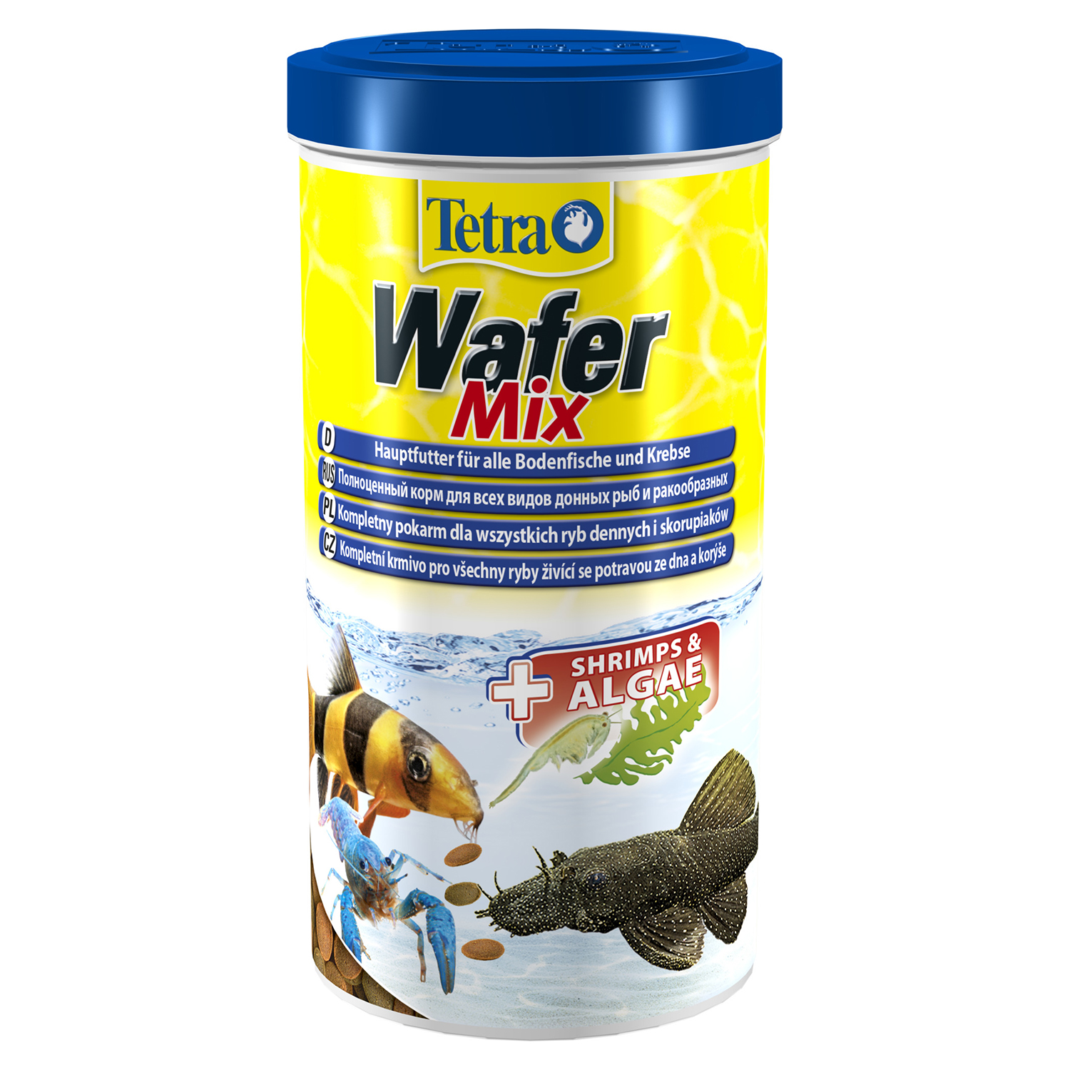 TetraWaferMix корм-чипсы для всех донных рыб 1 л TetraWaferMix корм-чипсы для всех донных рыб 1 л