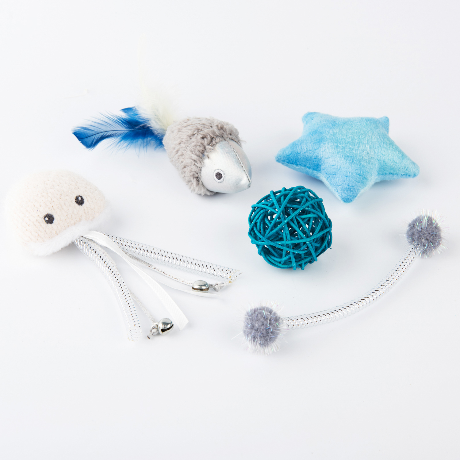 Игрушка Petpark для кошек Космический сет с кошачьей мятой (5 шт в комплекте) СКИДКА 50%