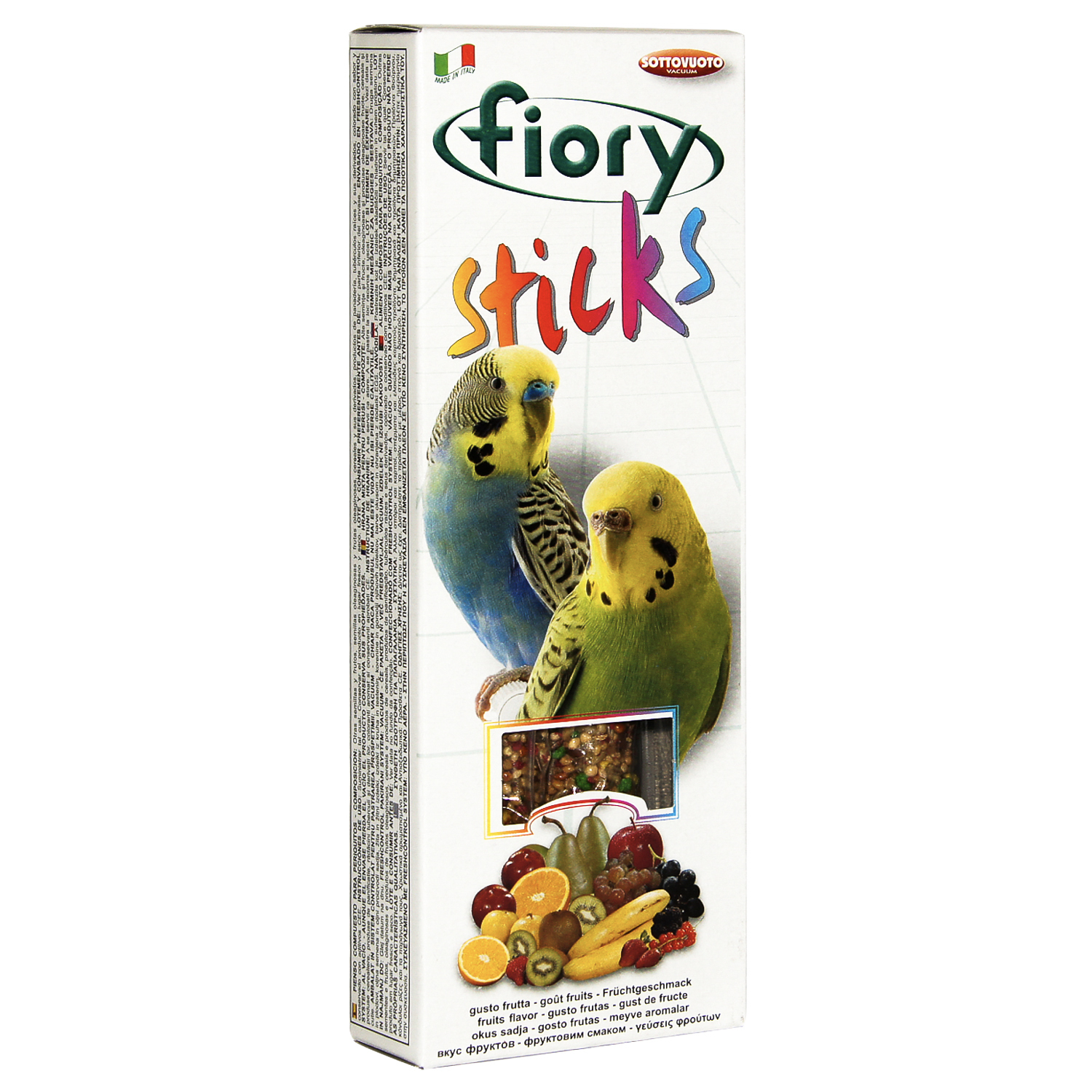 FIORY палочки для попугаев Sticks с фруктами 2х30 г