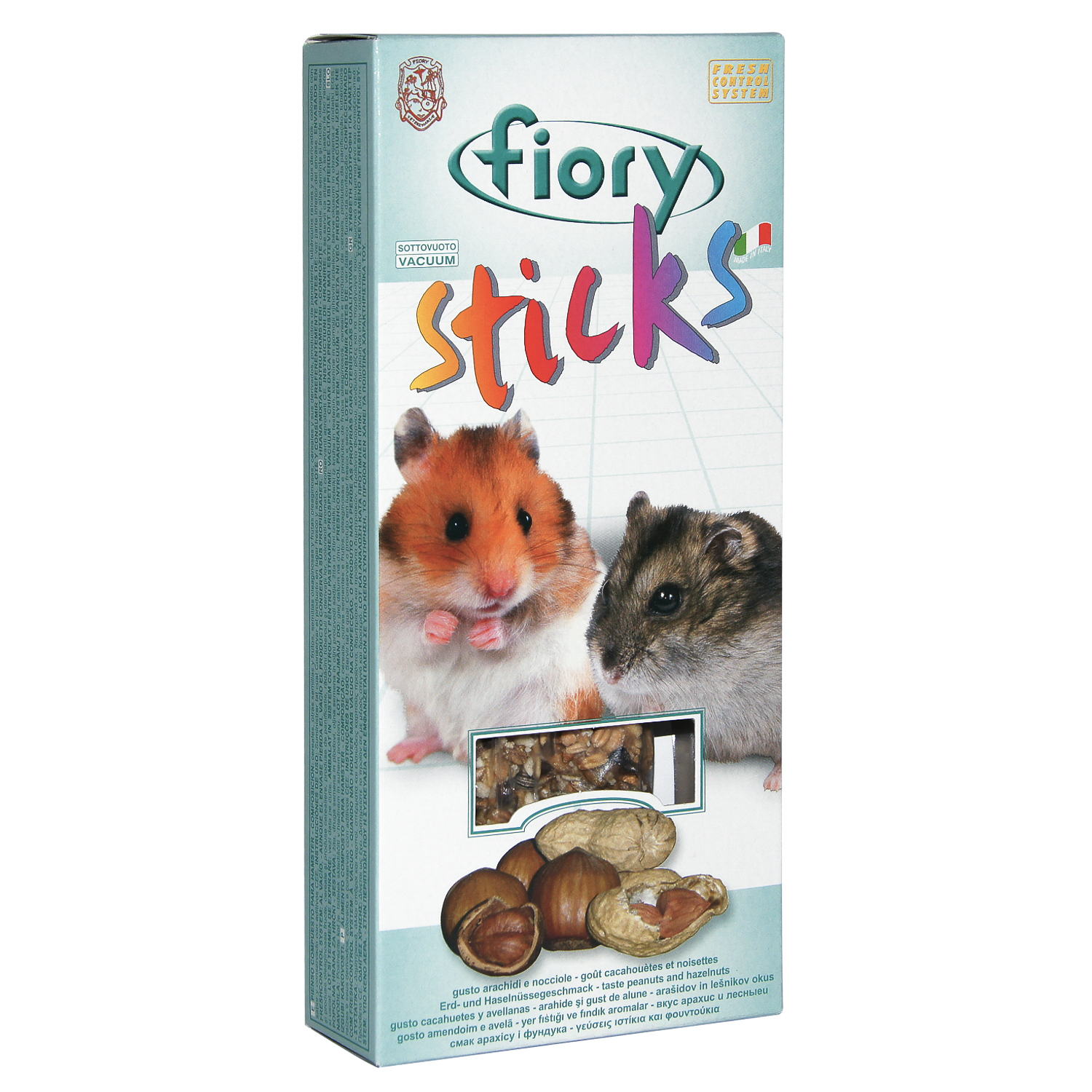 FIORY палочки для хомяков Sticks с орехами 2х50 г