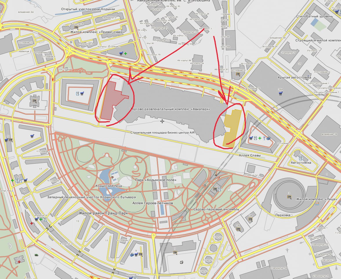 Визуализация будущего делового кластера