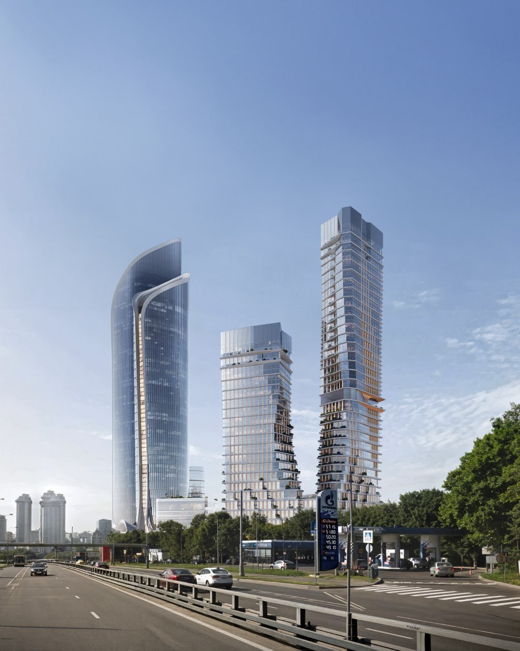 Современный жилой комплекс бизнес-класса у станции метро