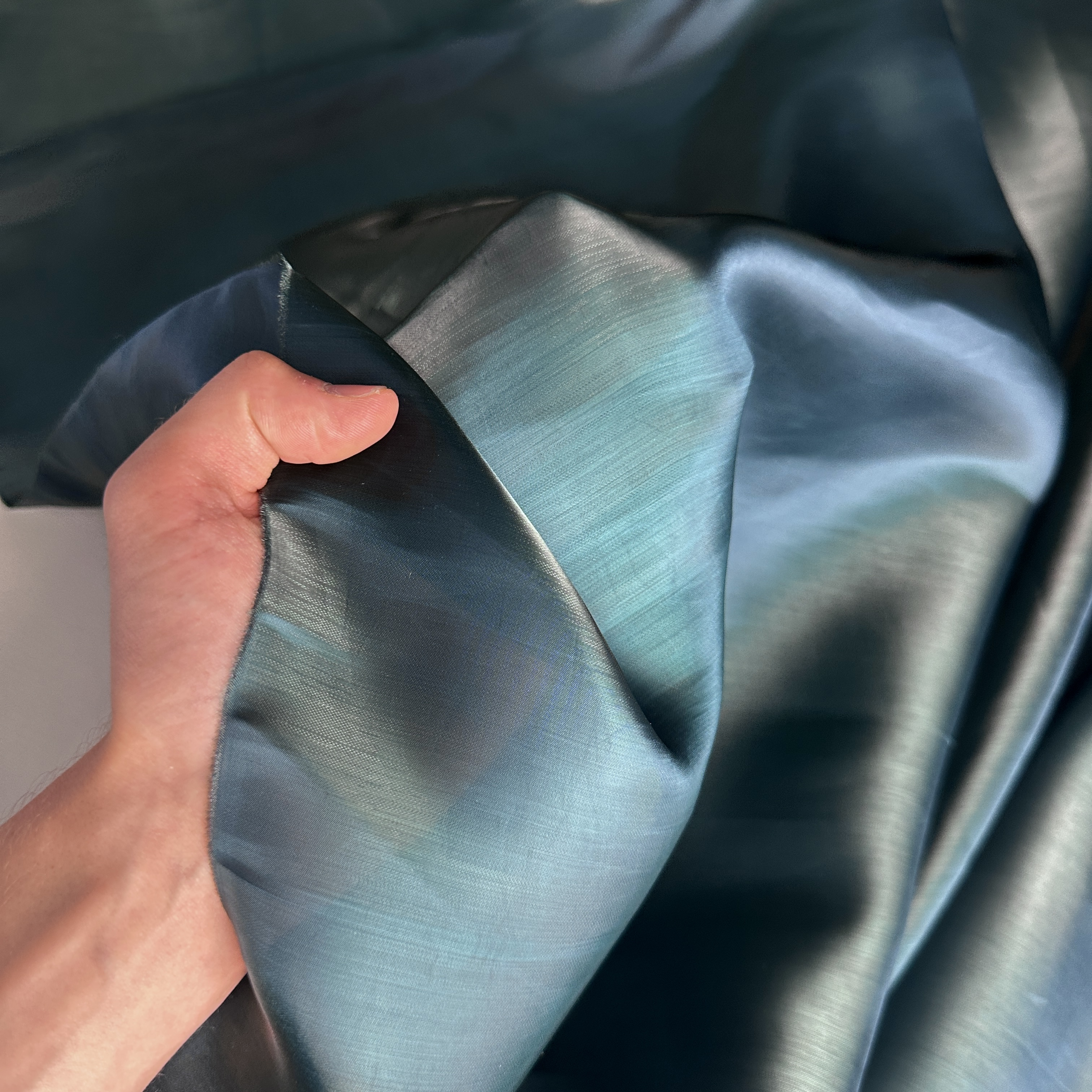 Органза жатка, изумрудный