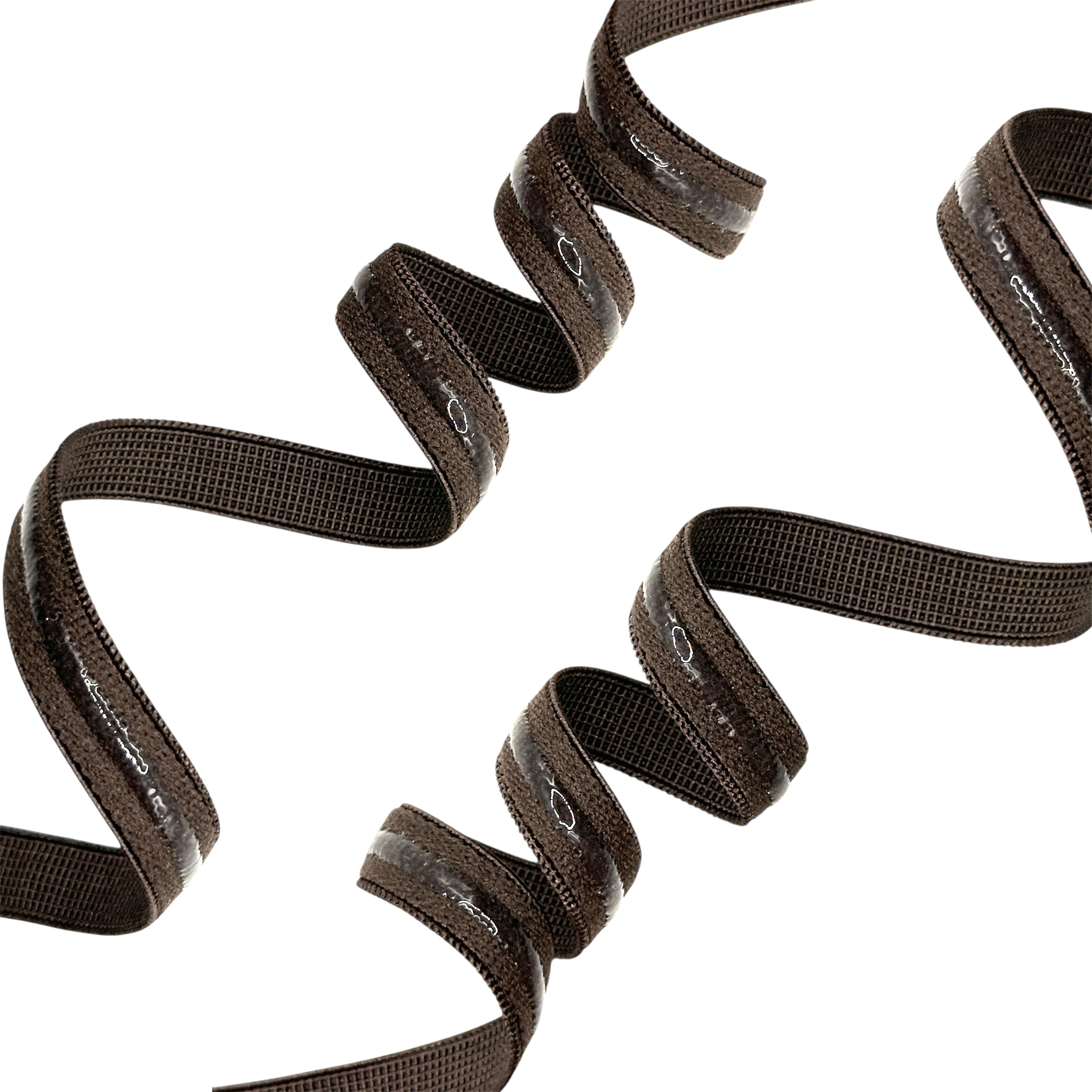 Резинка с силиконом, шоколад