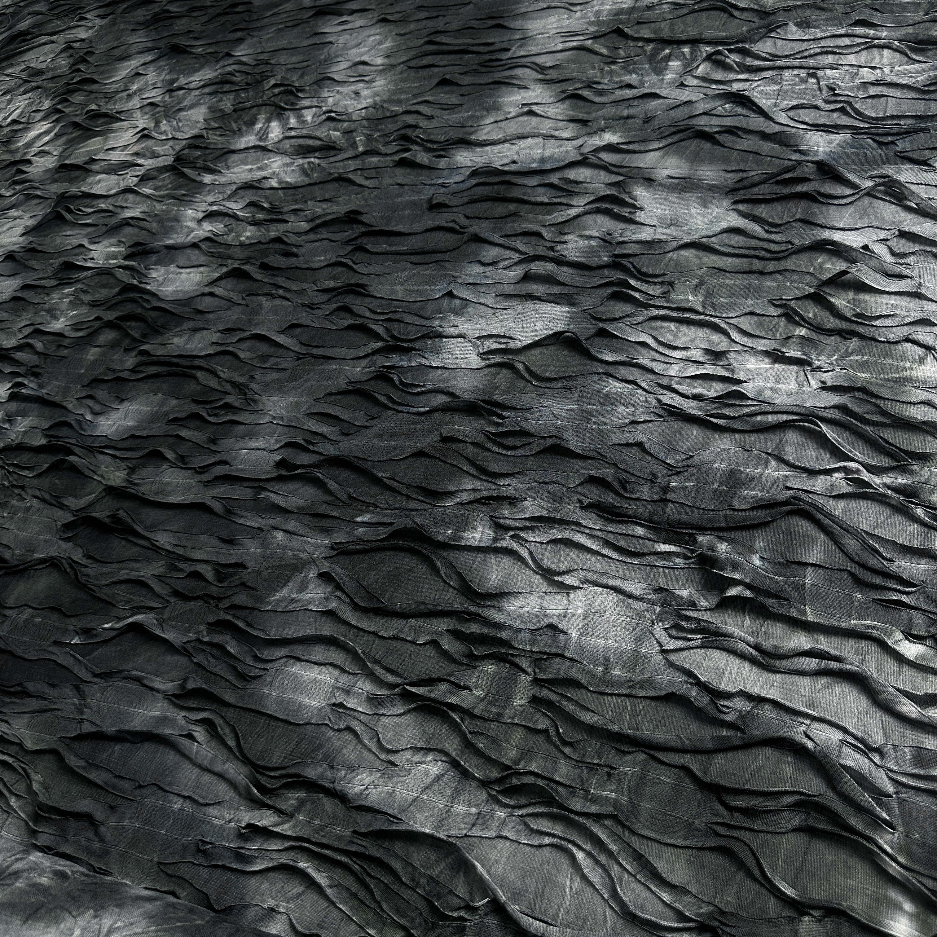 Трикотаж гранж, графит