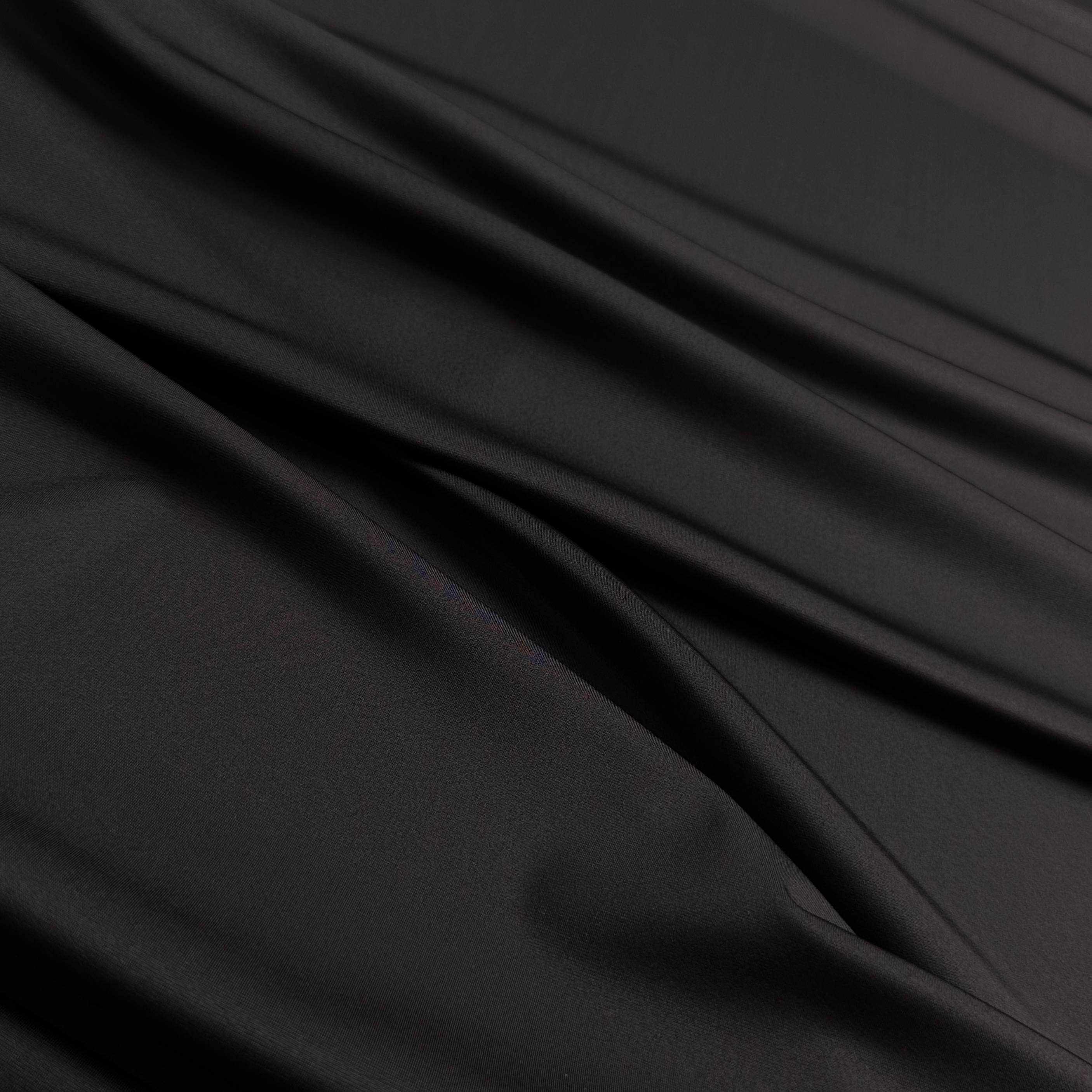 Трикотаж бифлекс матовый, черный