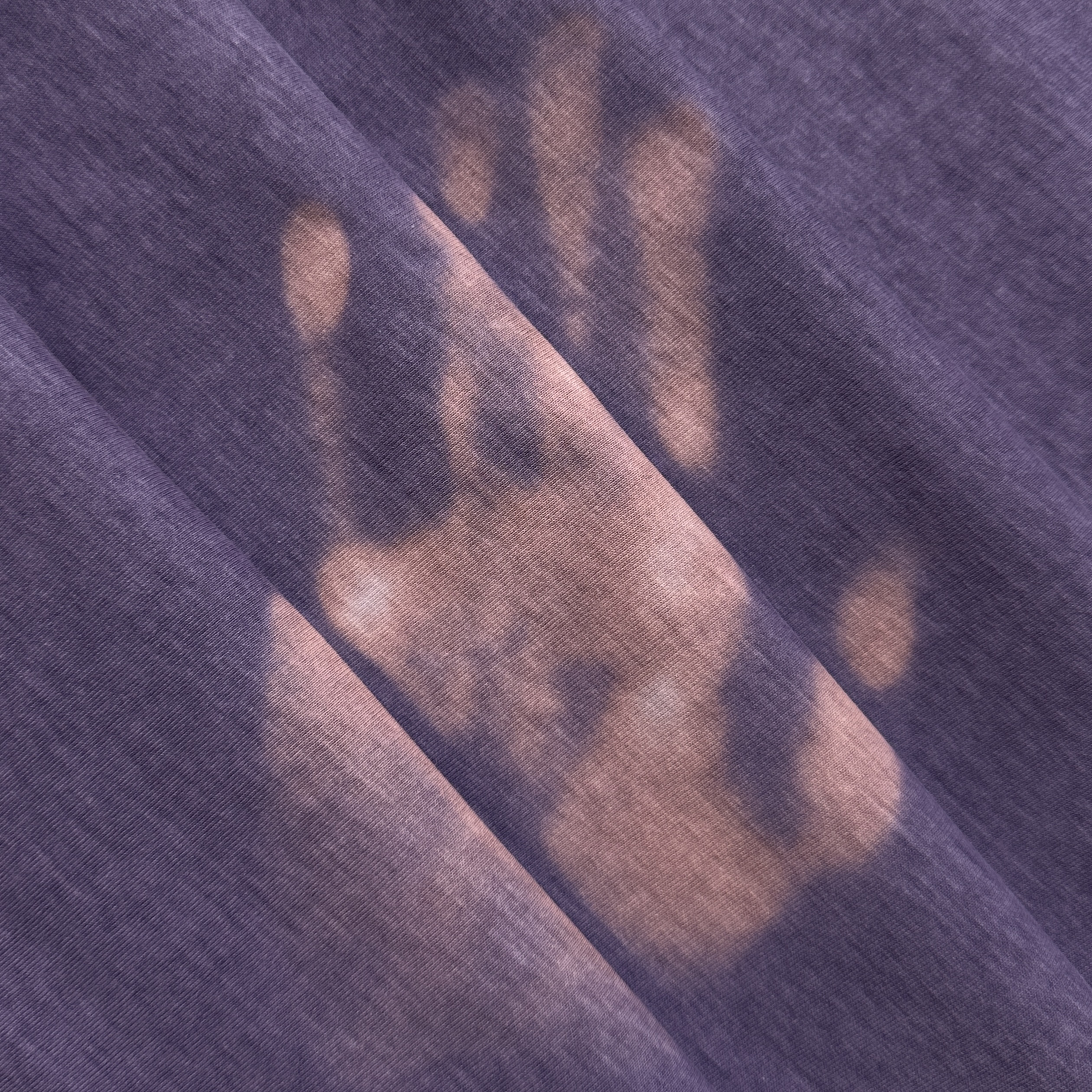 Термохромная кулирная гладь, сиреневый/розовый/голубой